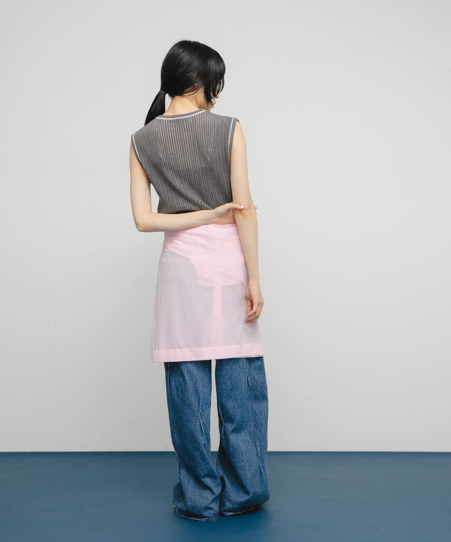 身長：160cm サイズ：one