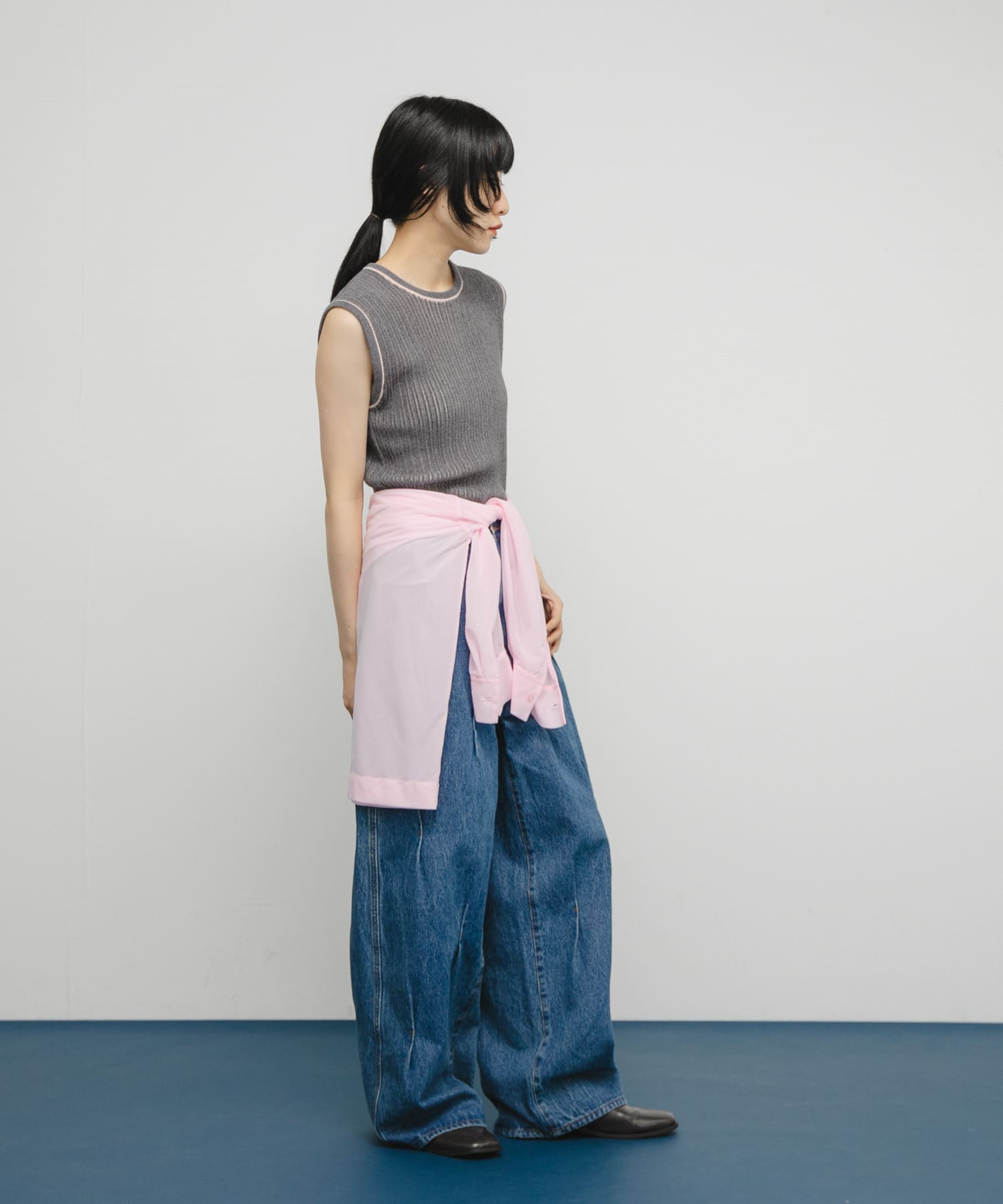 身長：160cm サイズ：one