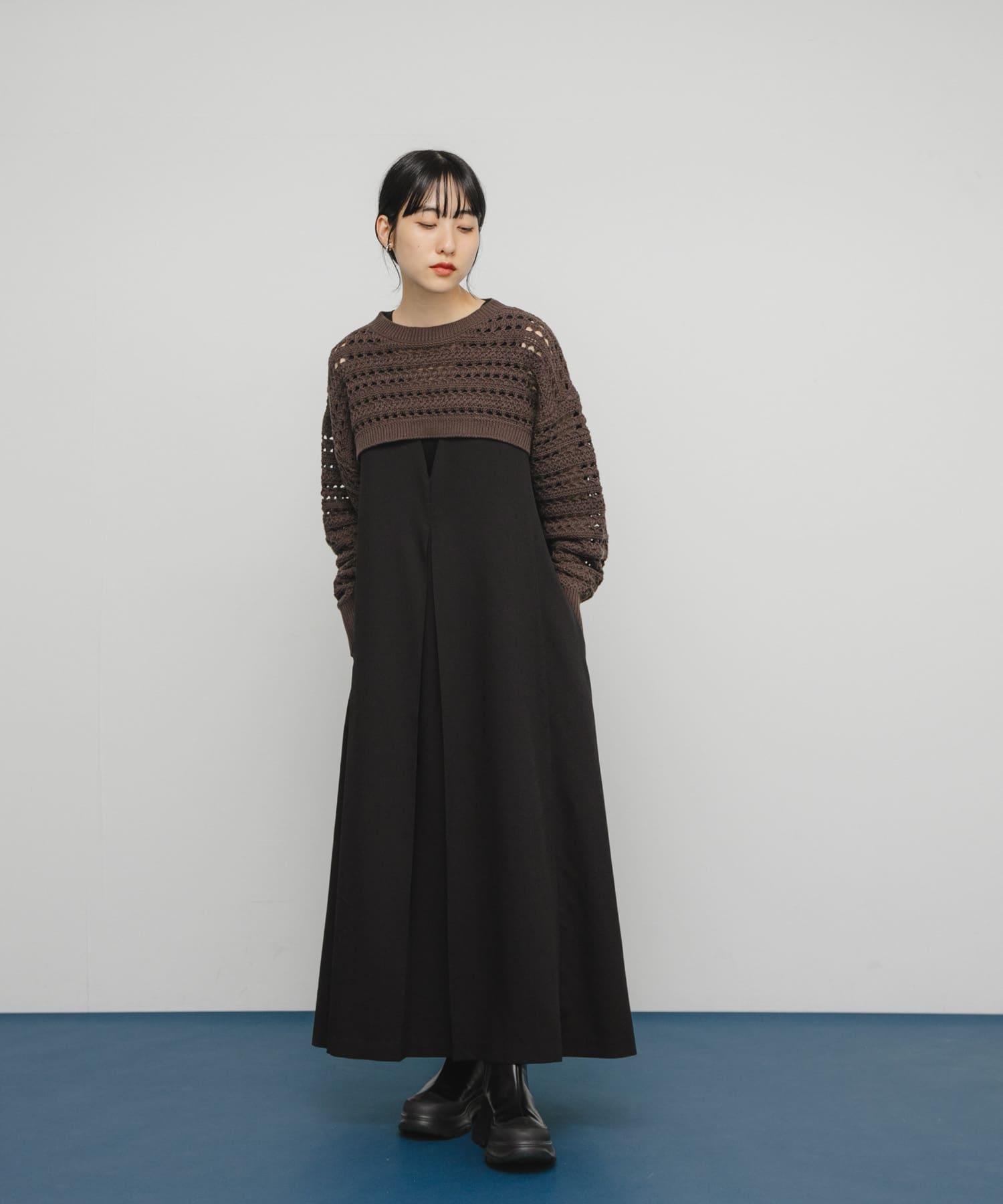 身長：160cm サイズ：one