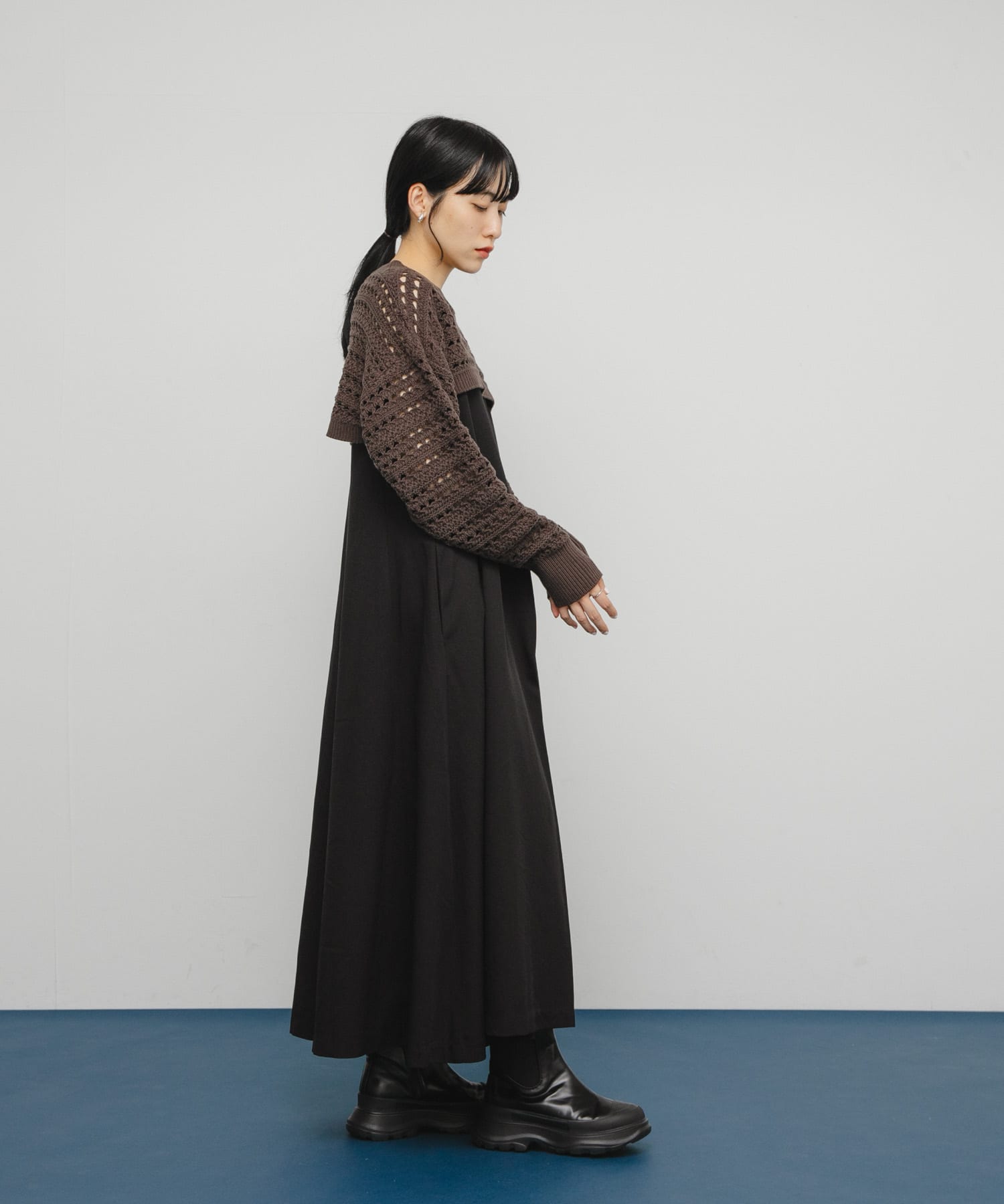 身長：160cm サイズ：one