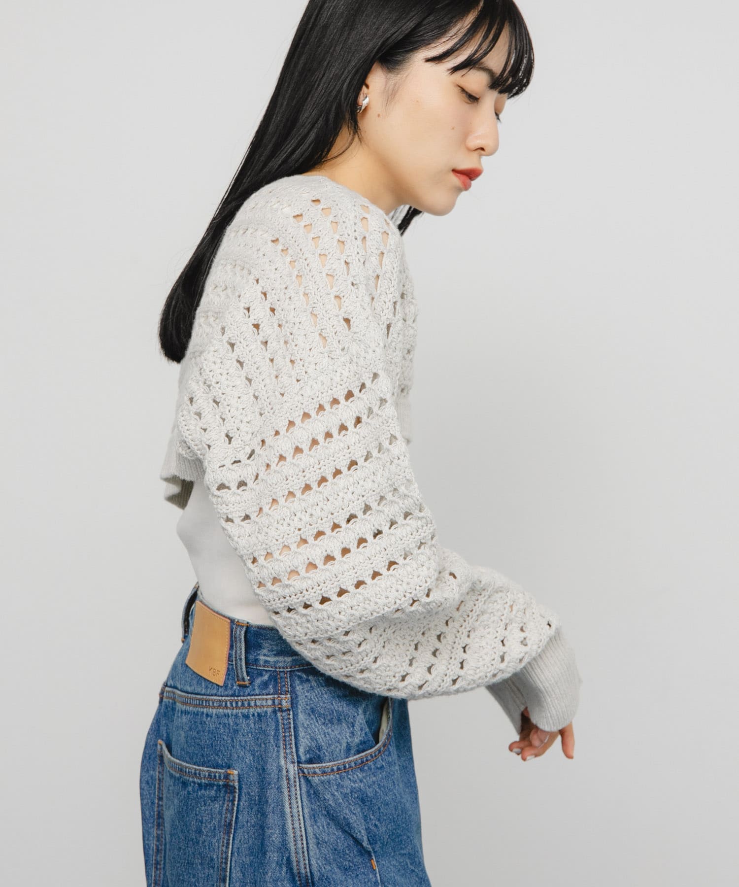 身長：160cm サイズ：one