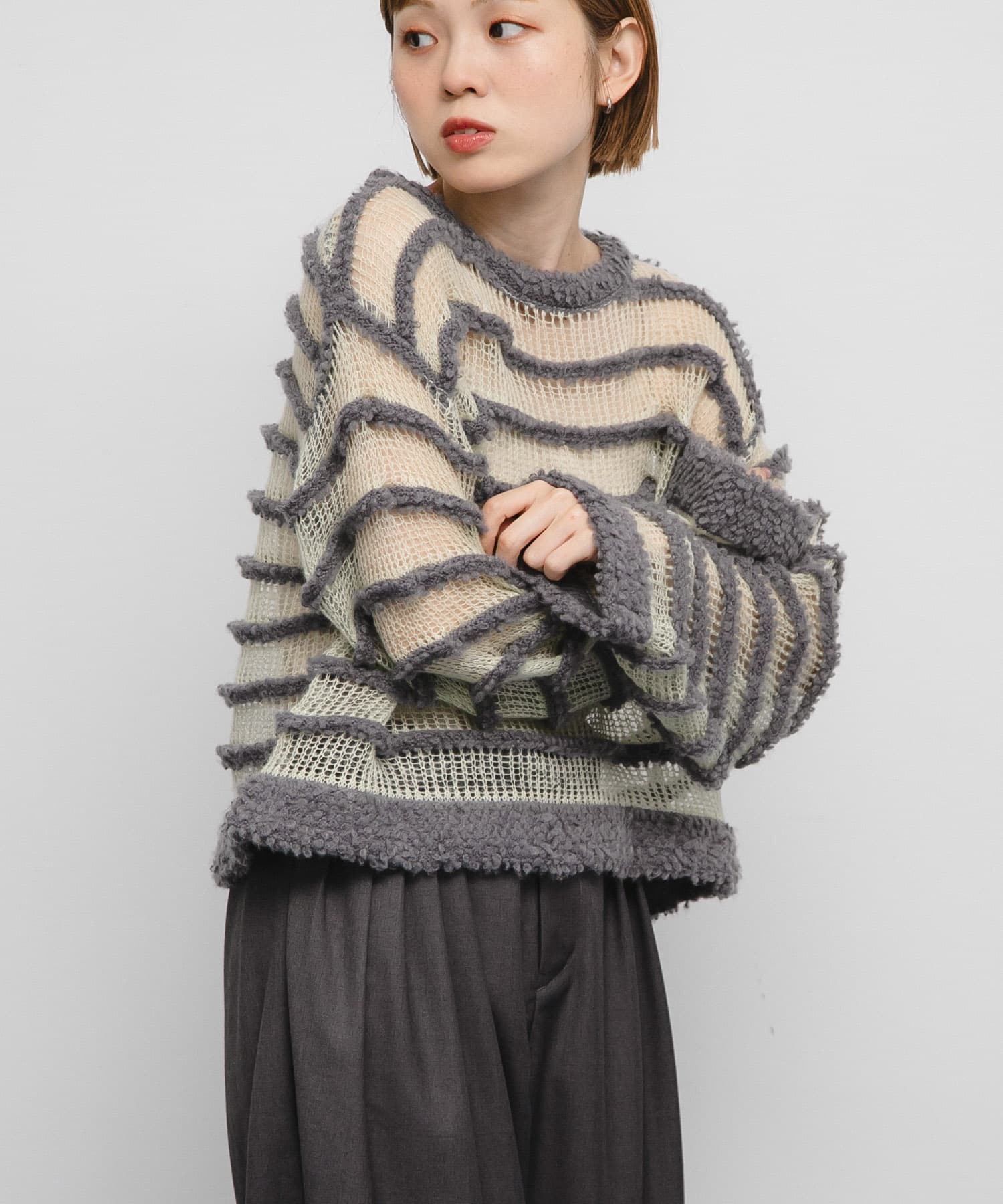 身長：153cm サイズ：one