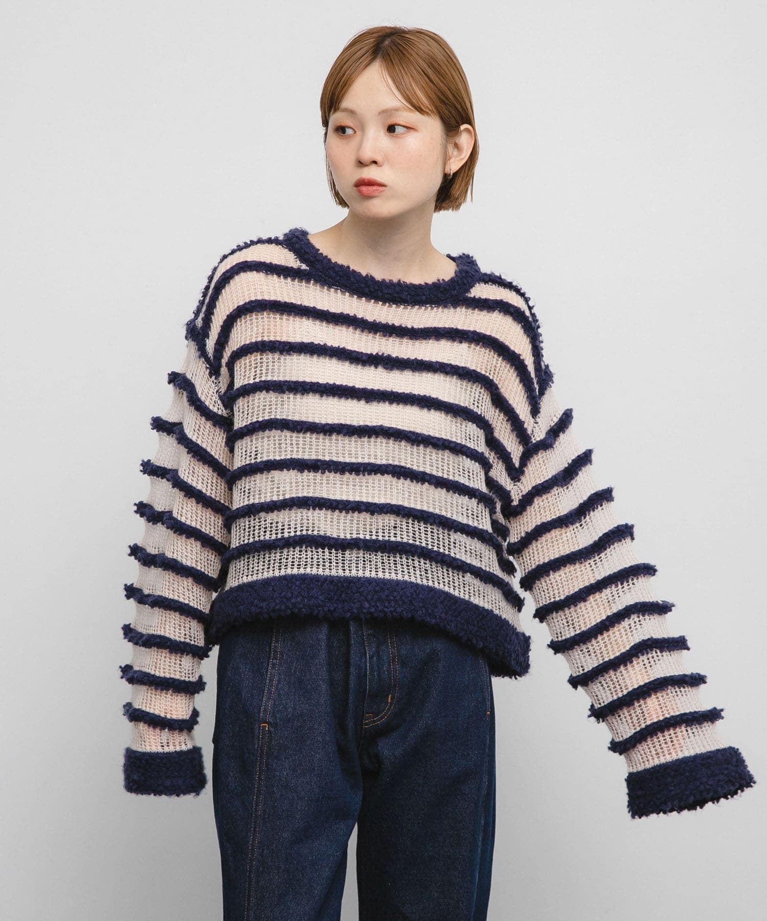 身長：153cm サイズ：one