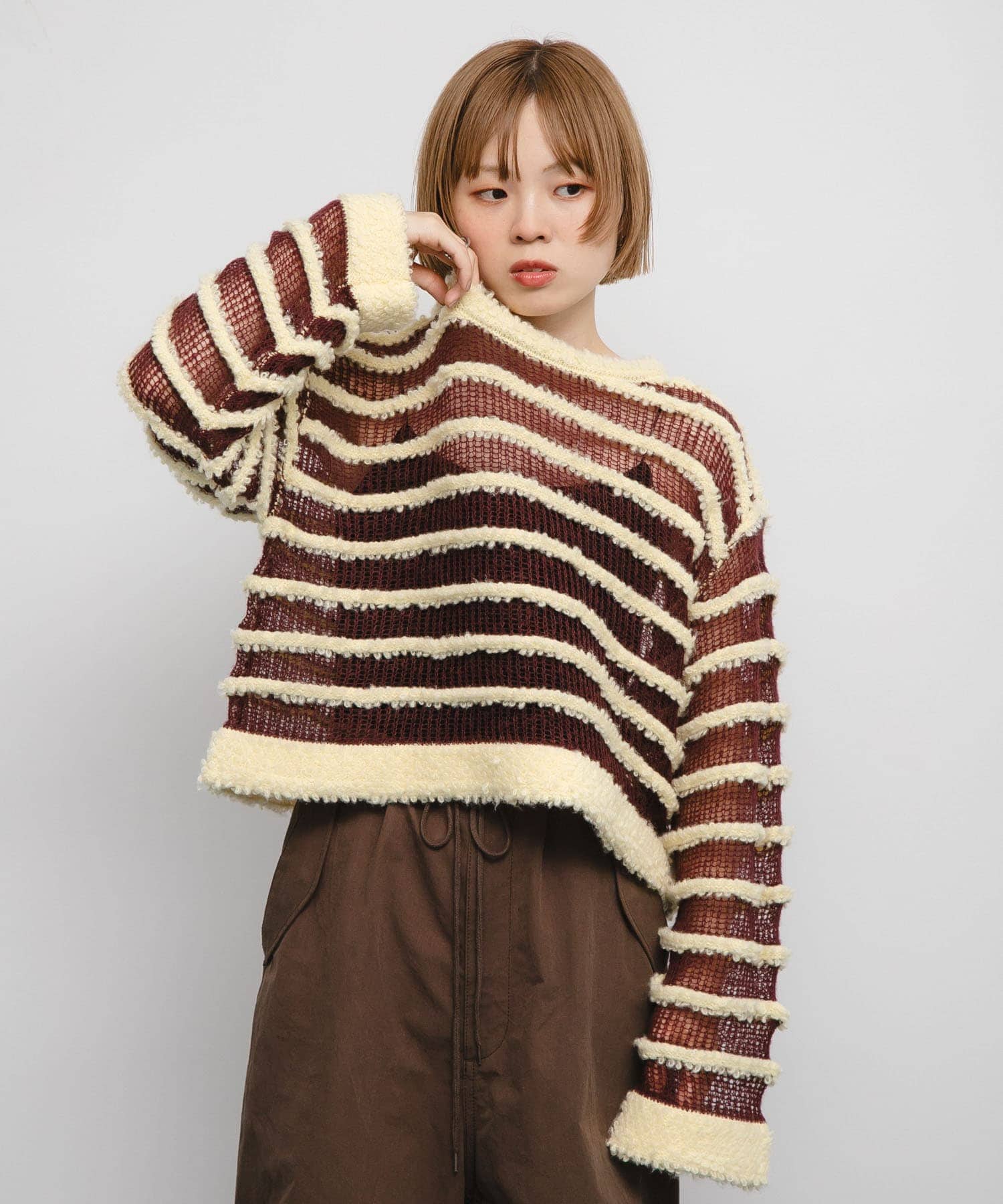 身長：153cm サイズ：one