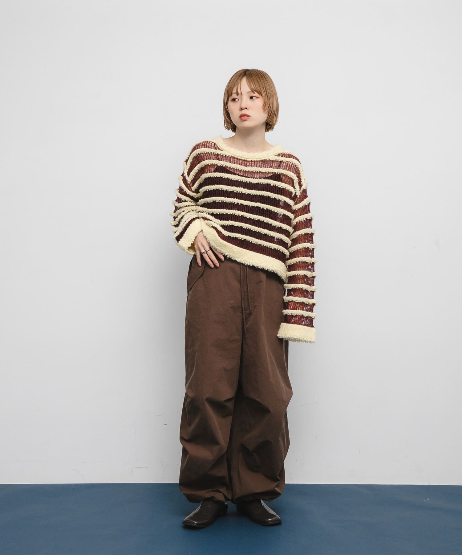 身長：153cm サイズ：one