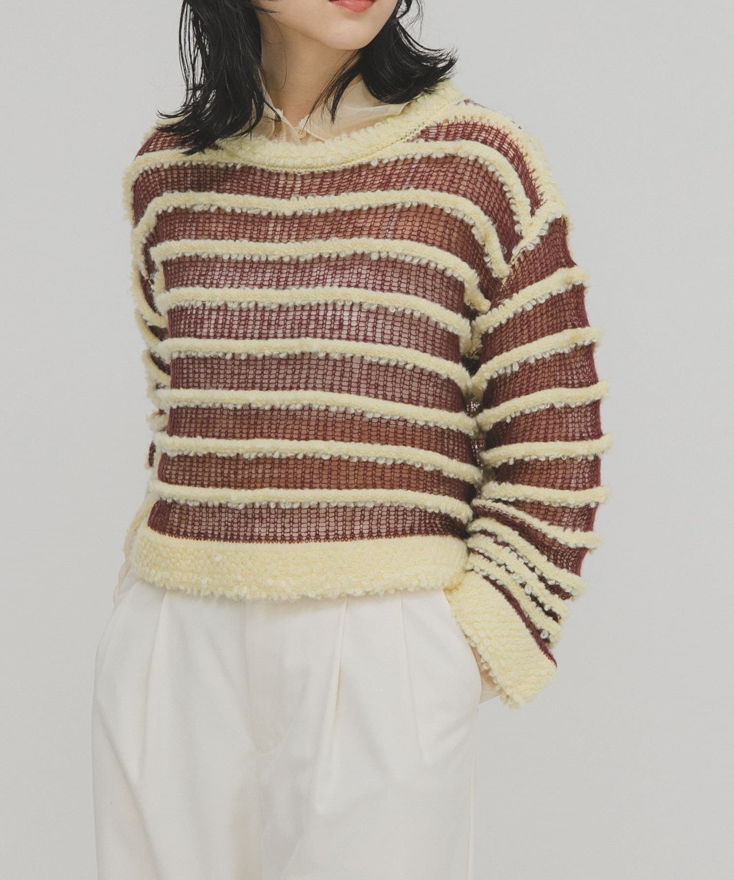 身長：160cm サイズ：one