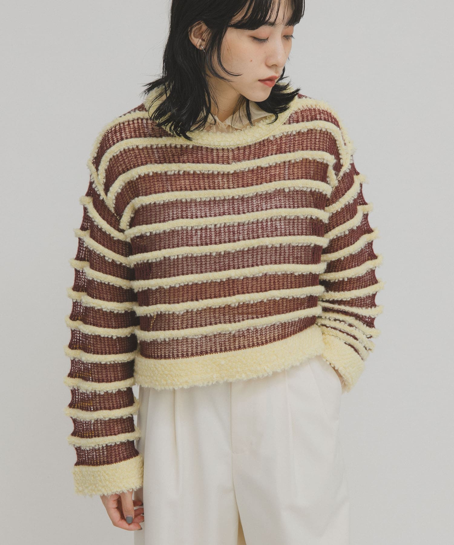 身長：160cm サイズ：one