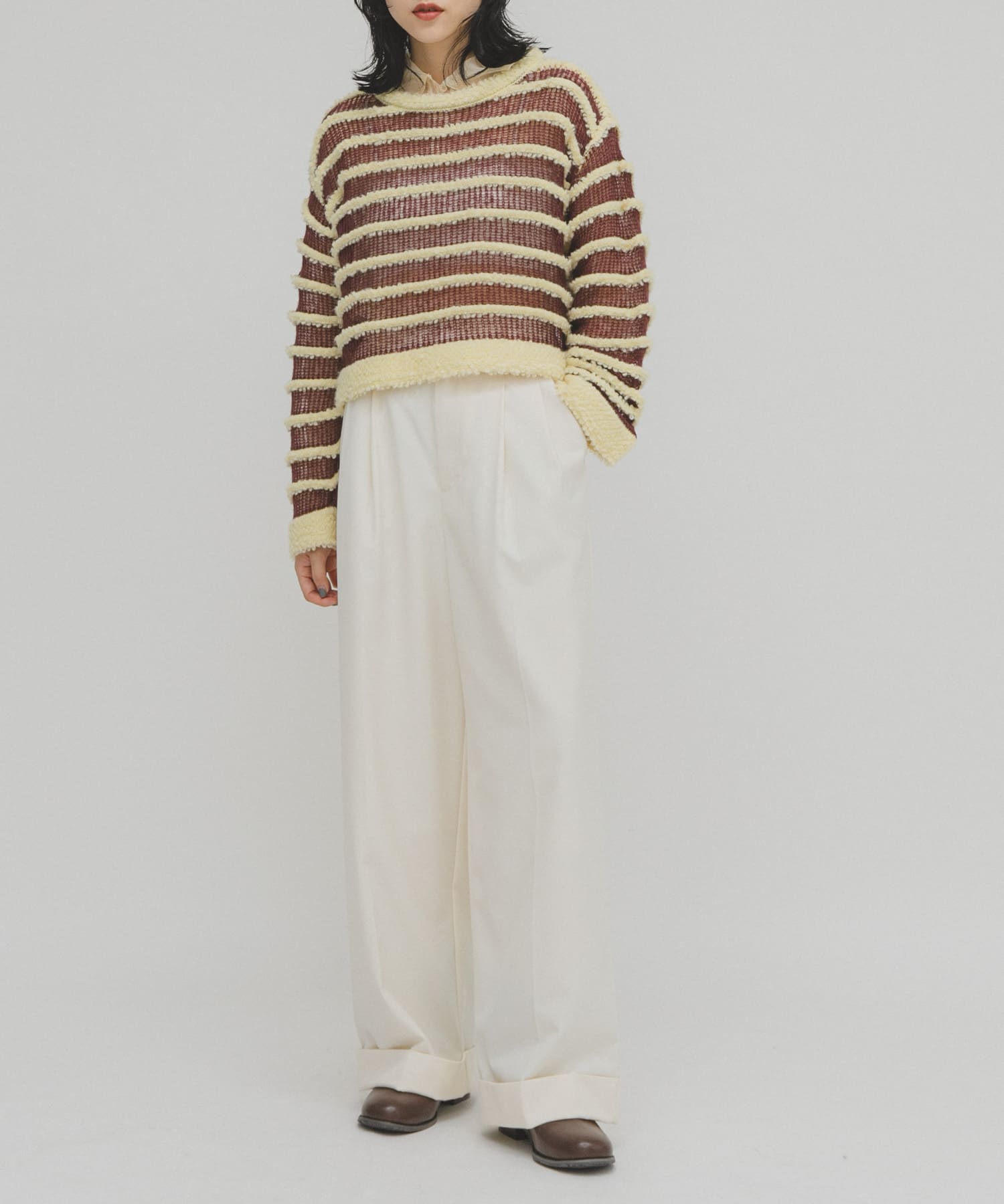 身長：160cm サイズ：one