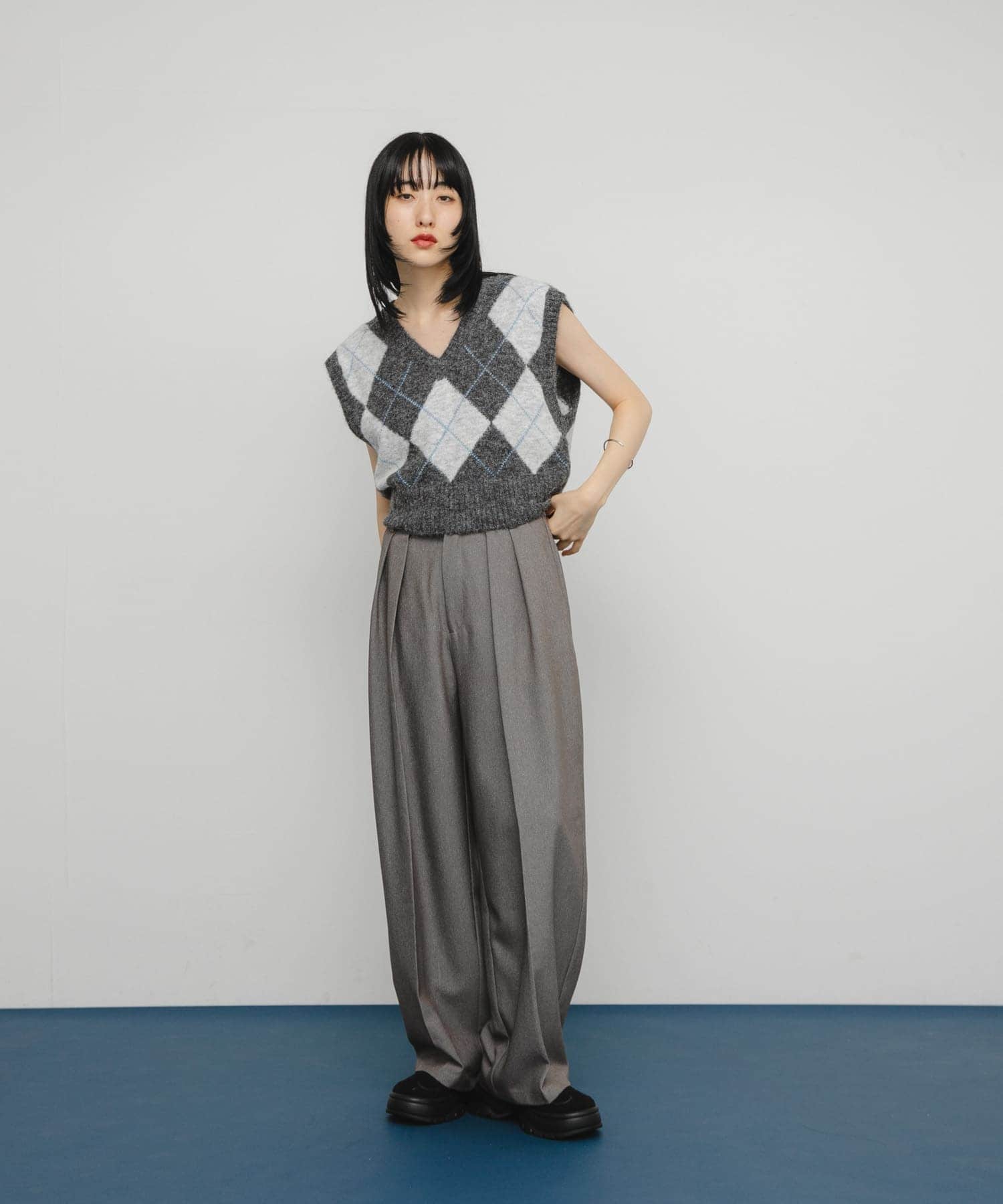 身長：160cm サイズ：one