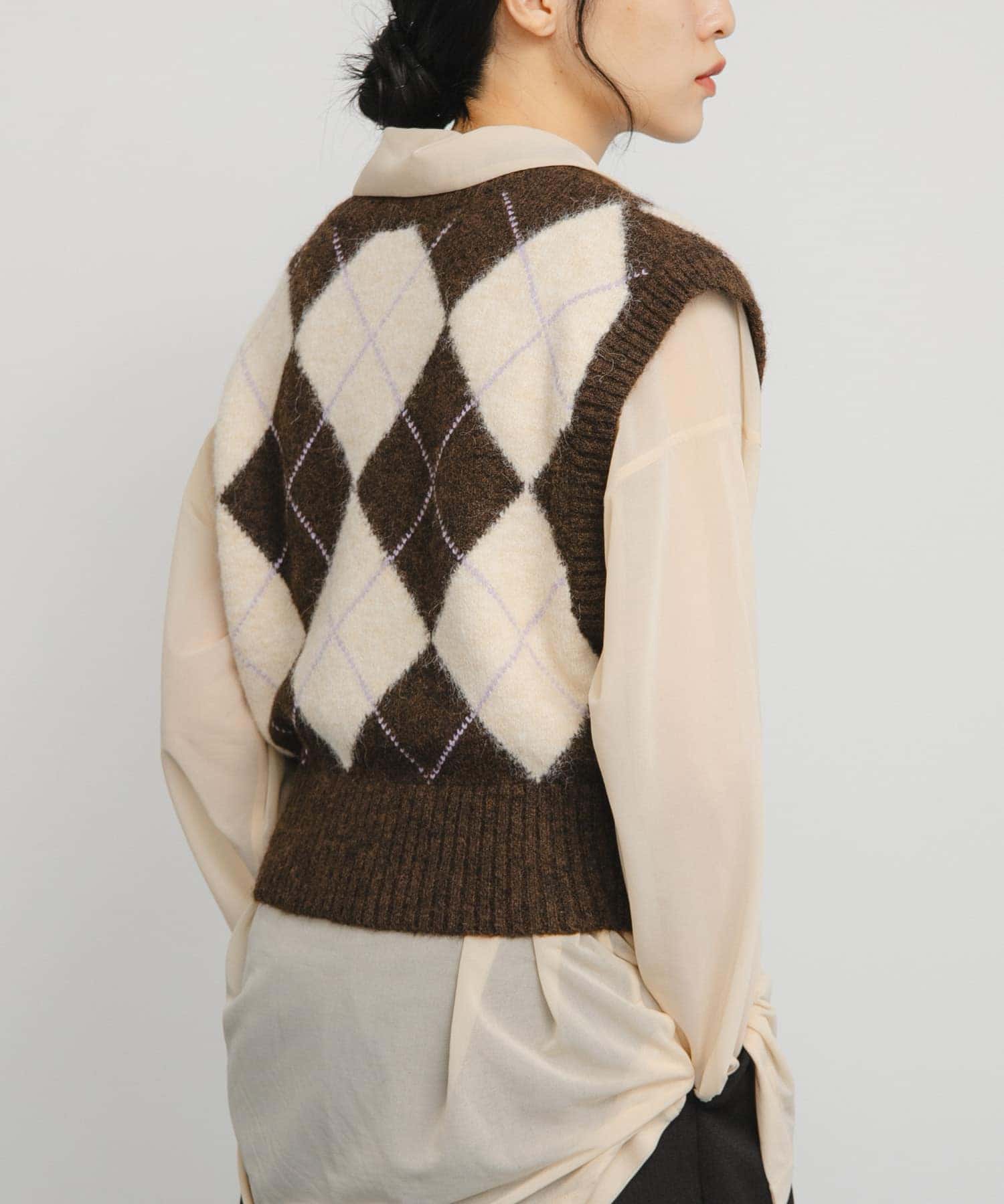 身長：160cm サイズ：one