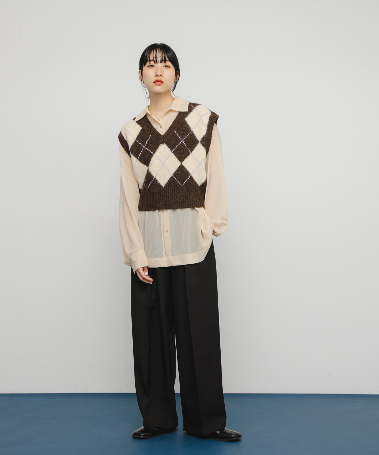 身長：160cm サイズ：one