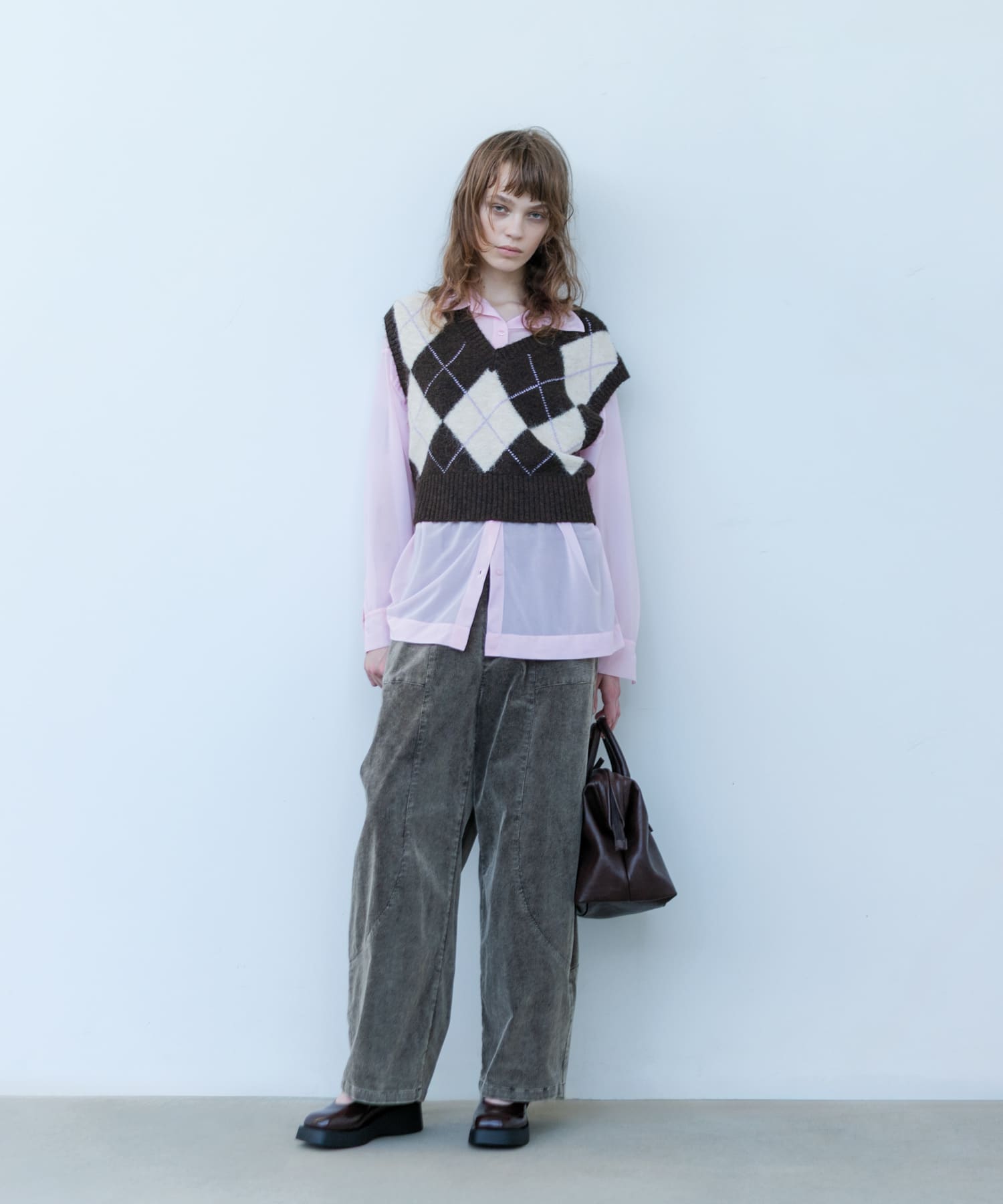 身長：160cm サイズ：one