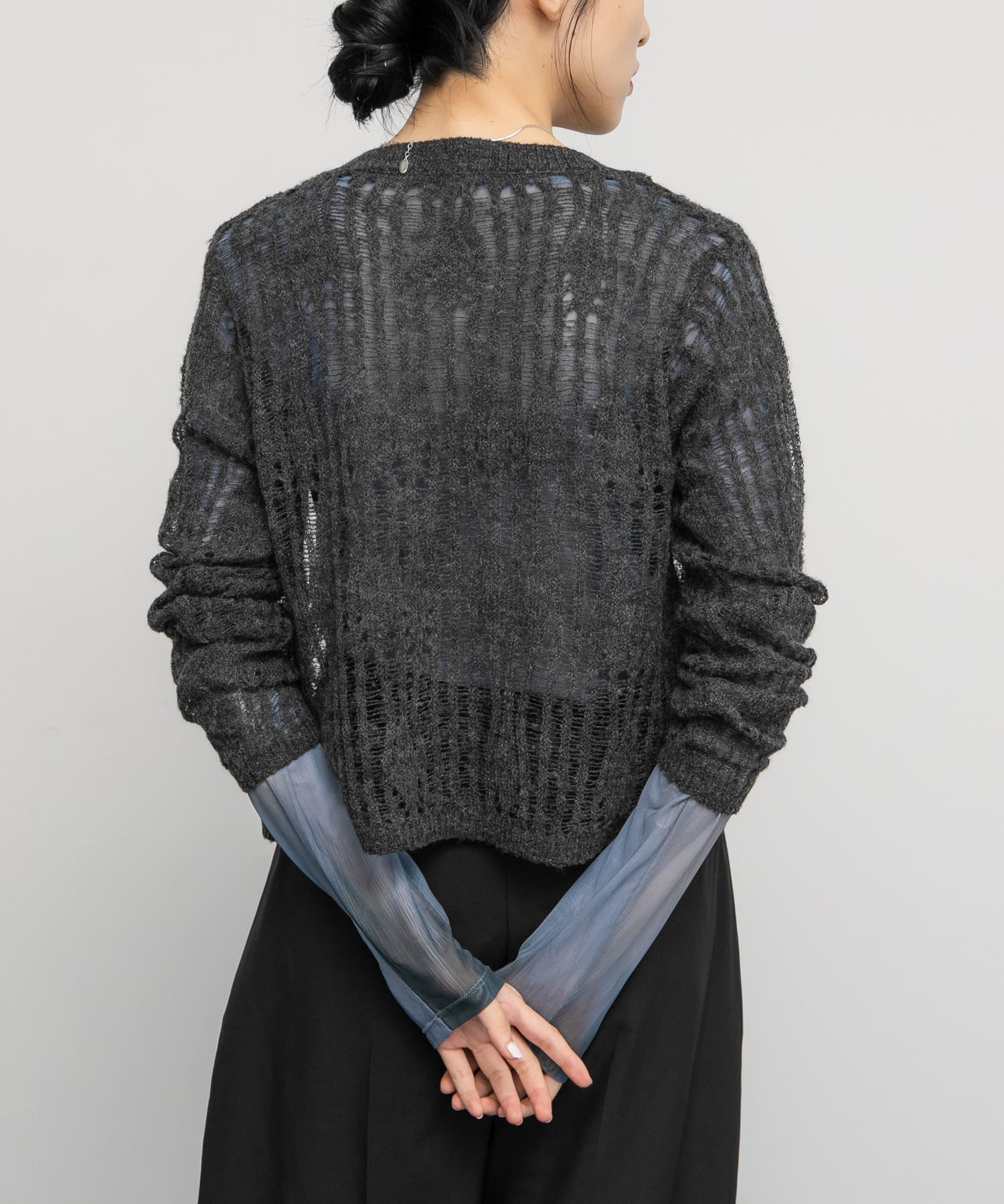 身長：160cm サイズ：one