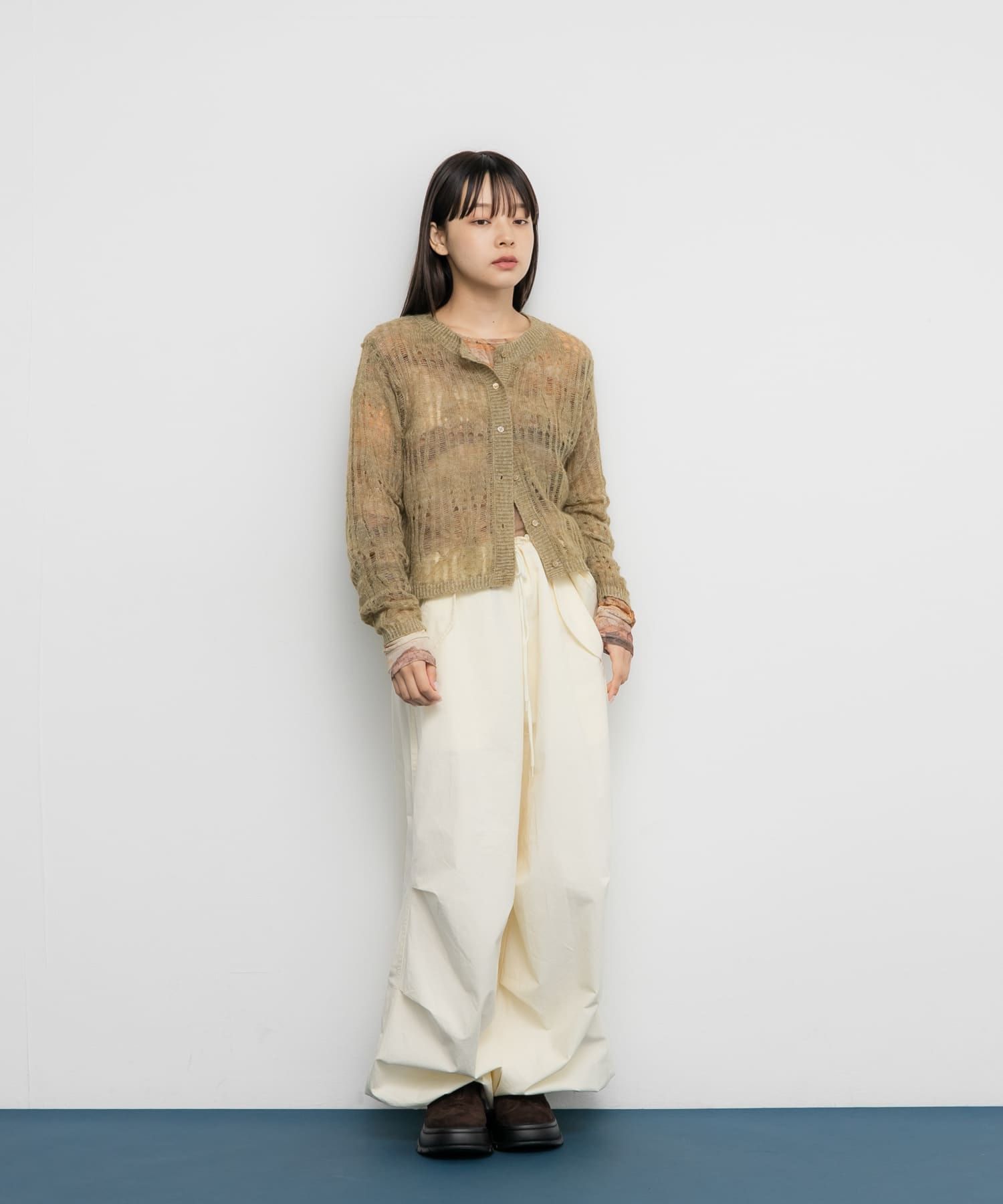 身長：160cm サイズ：one