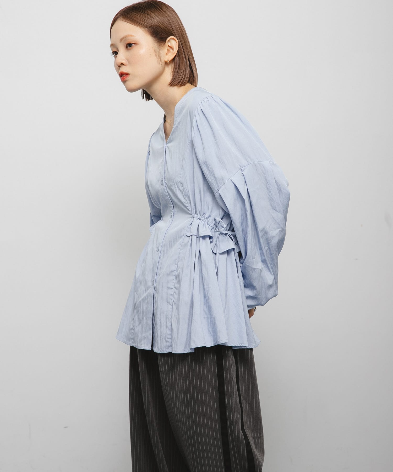 身長：153cm サイズ：one