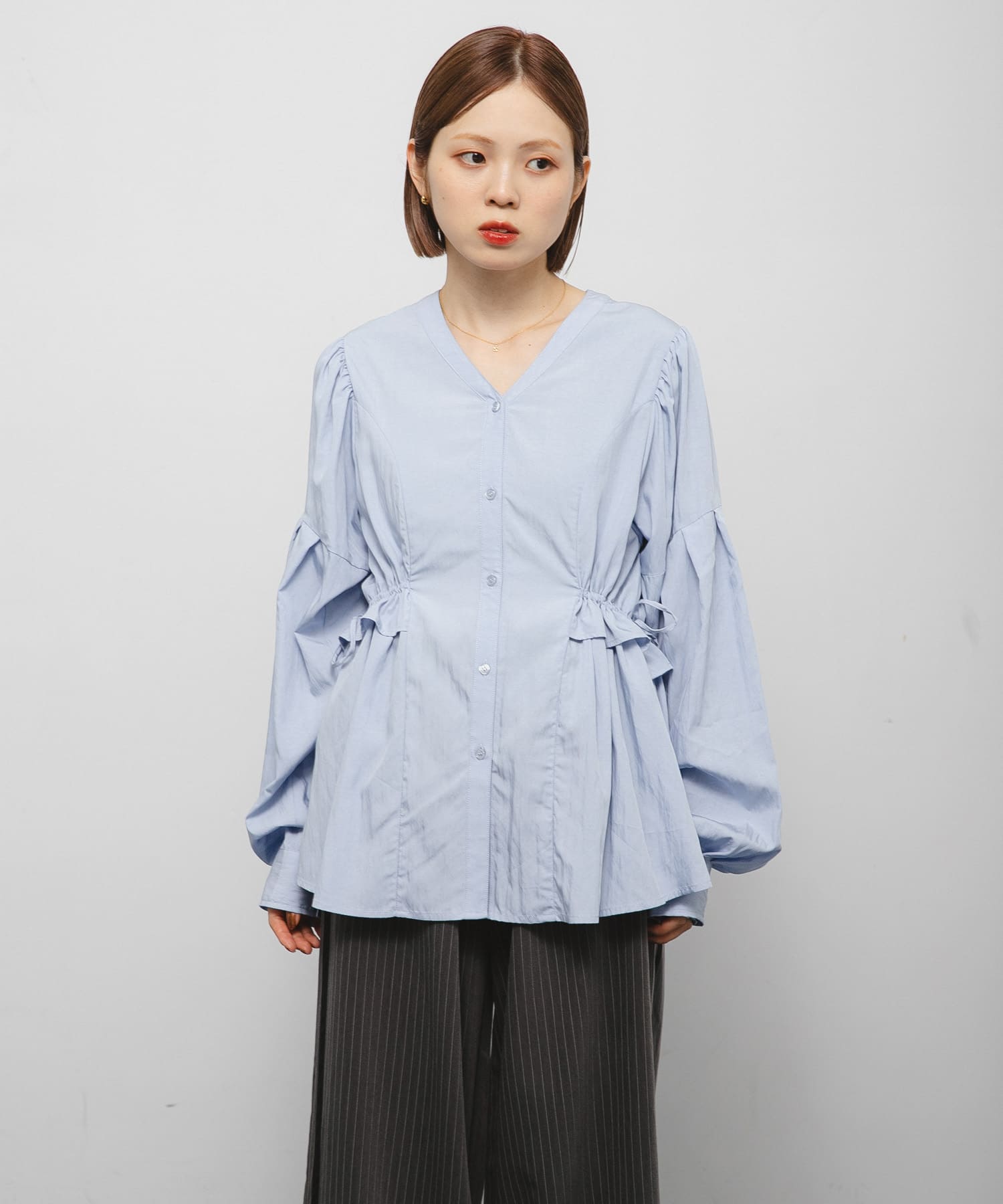 身長：153cm サイズ：one