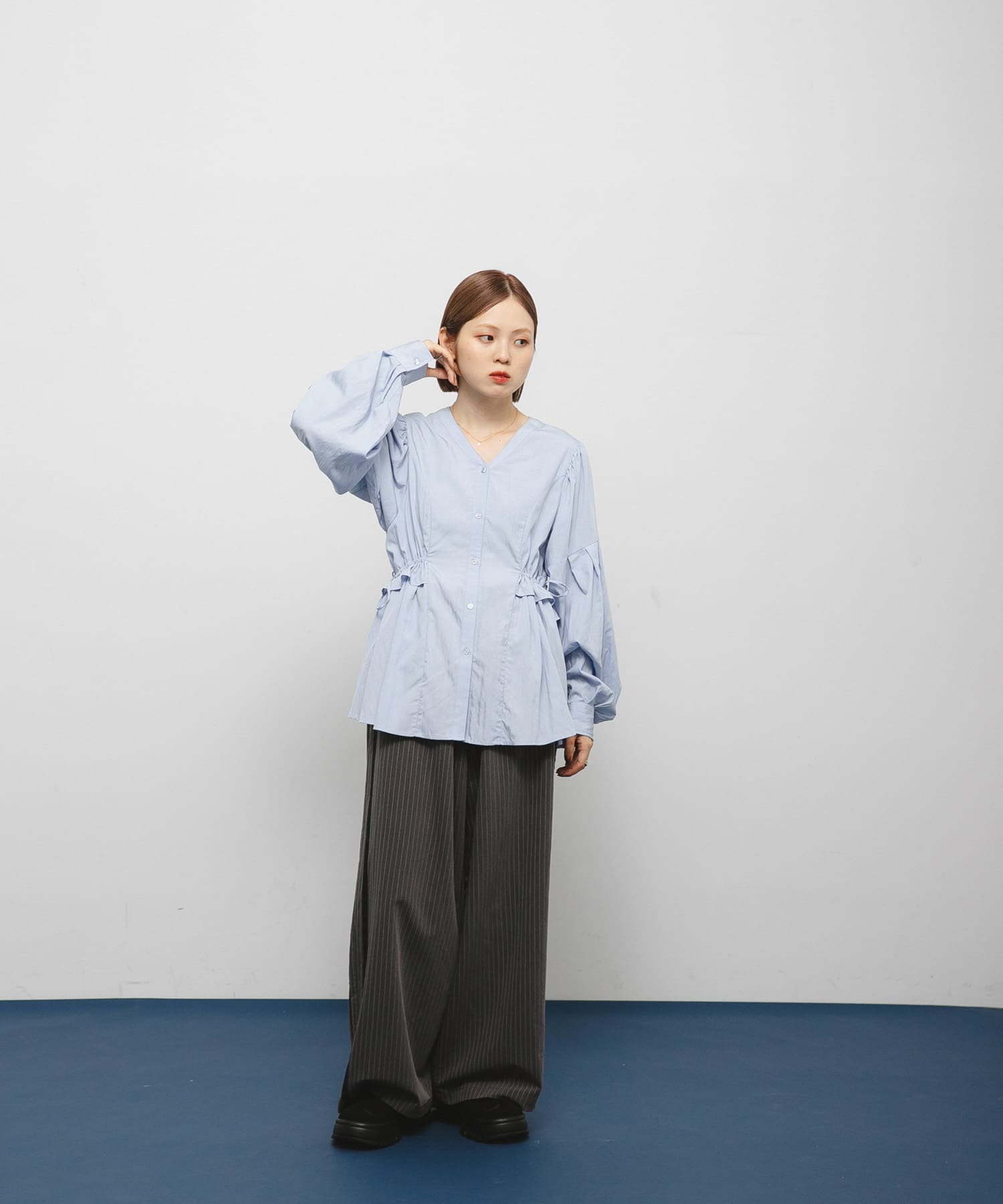 身長：153cm サイズ：one