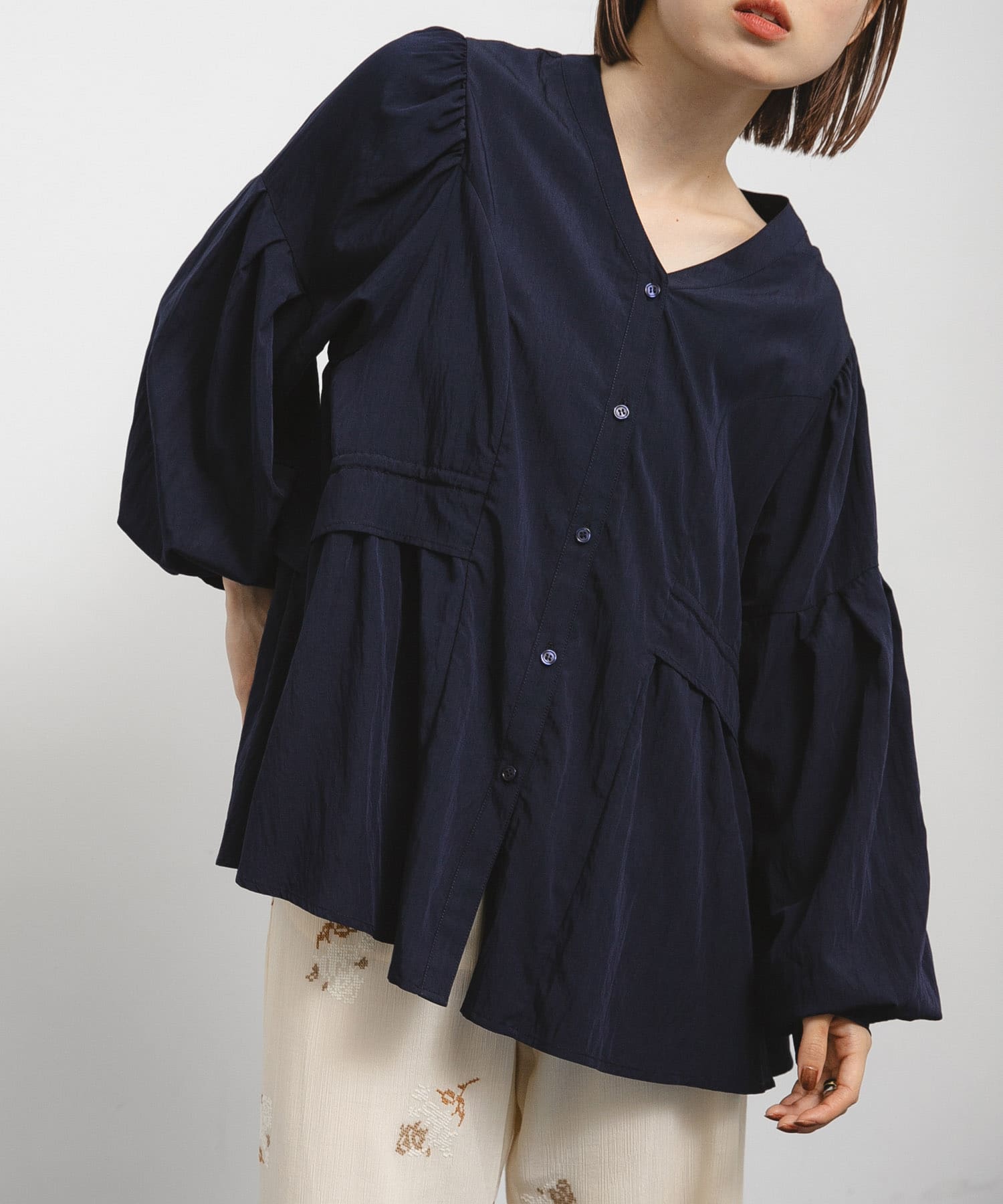 身長：153cm サイズ：one