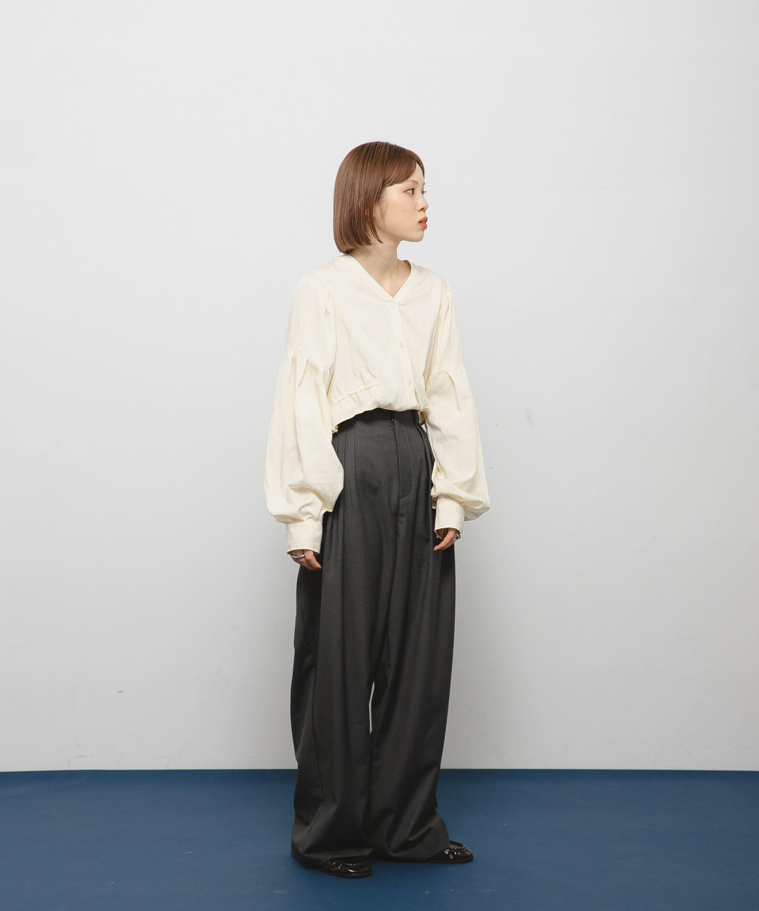 身長：153cm サイズ：one