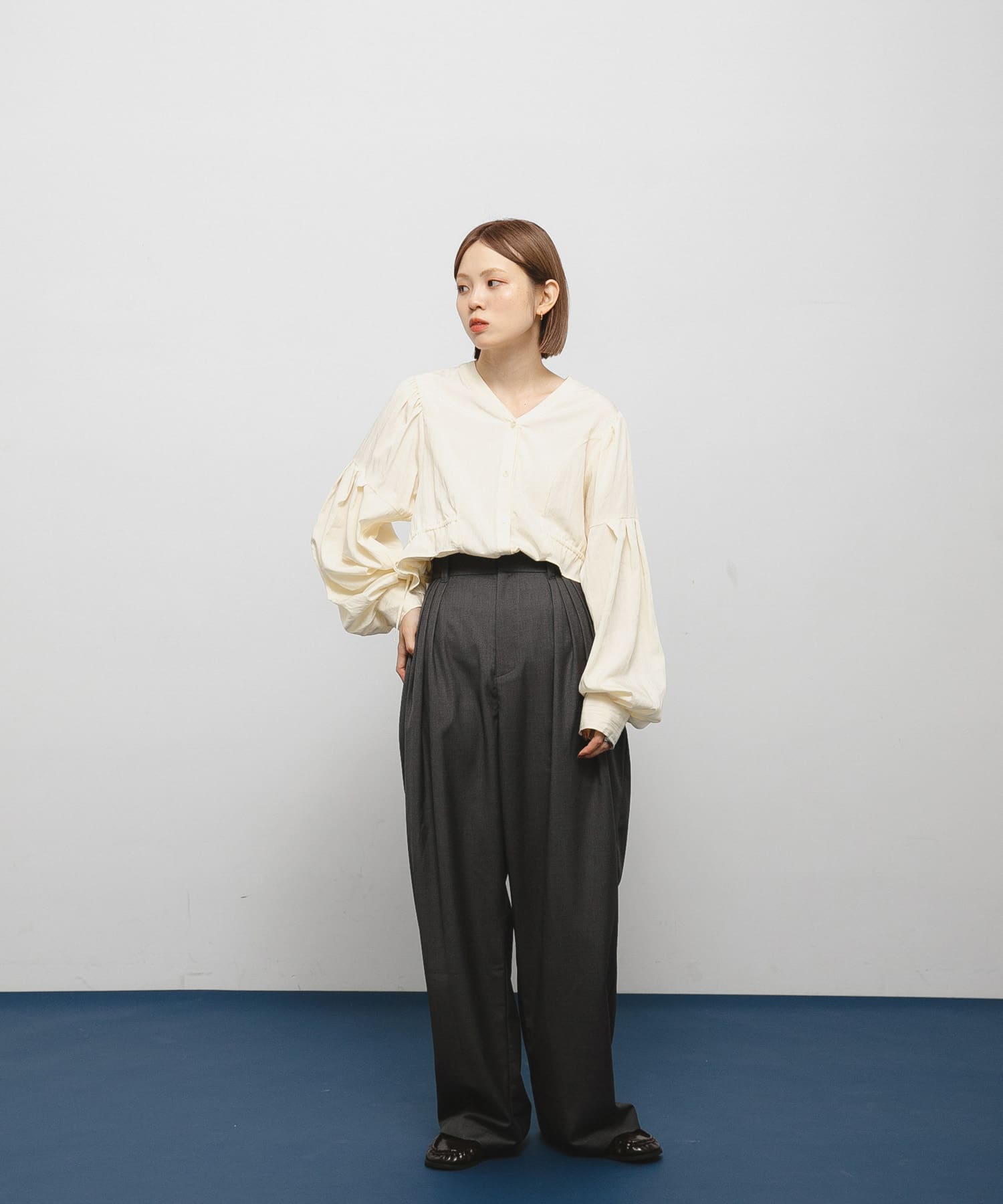 身長：153cm サイズ：one