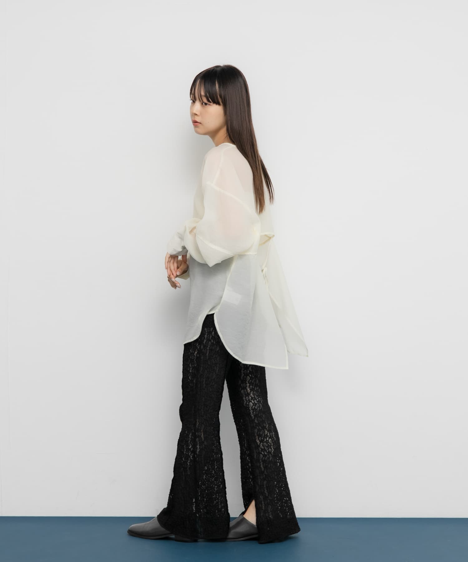 身長：153cm サイズ：one