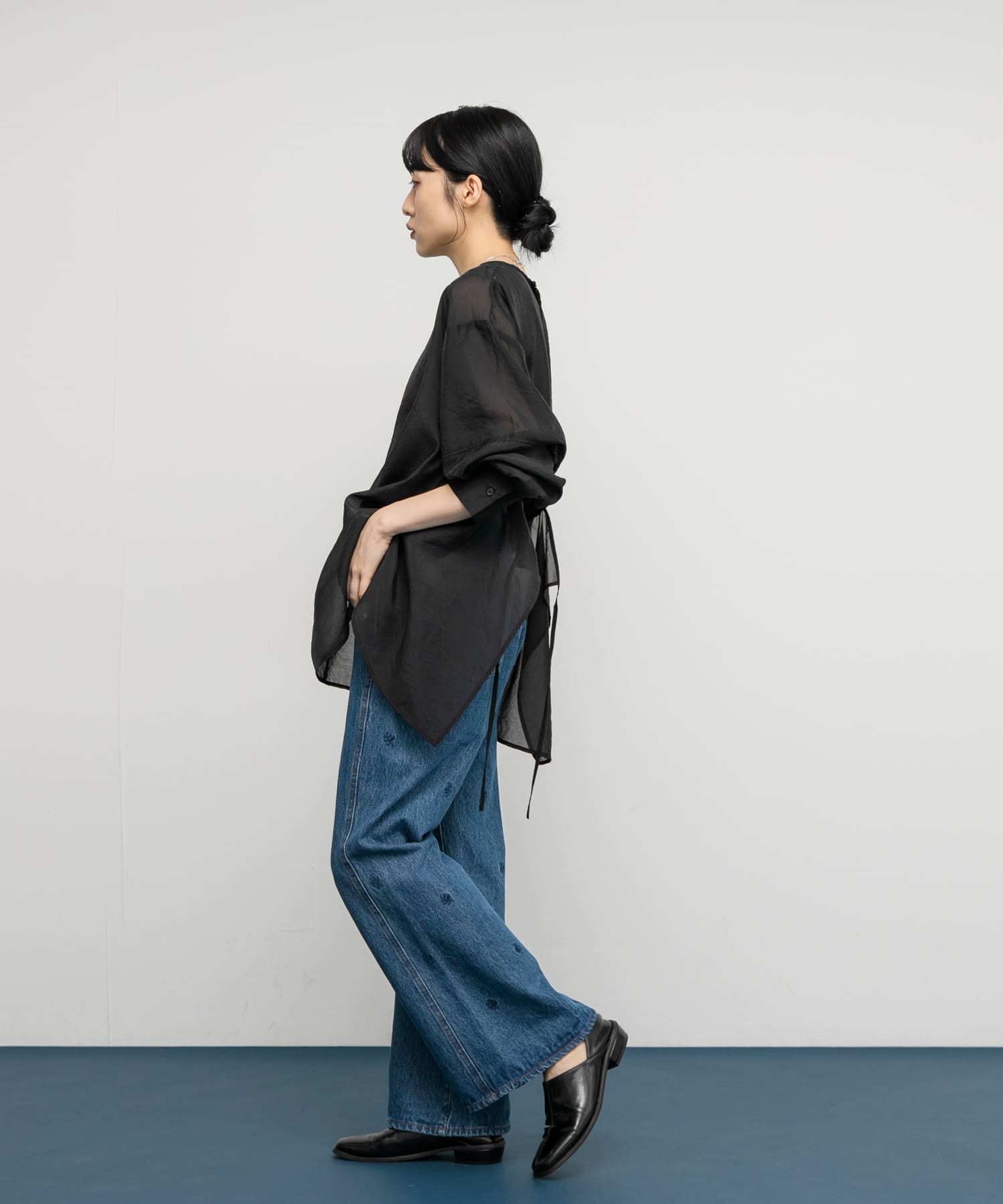 身長：160cm サイズ：one