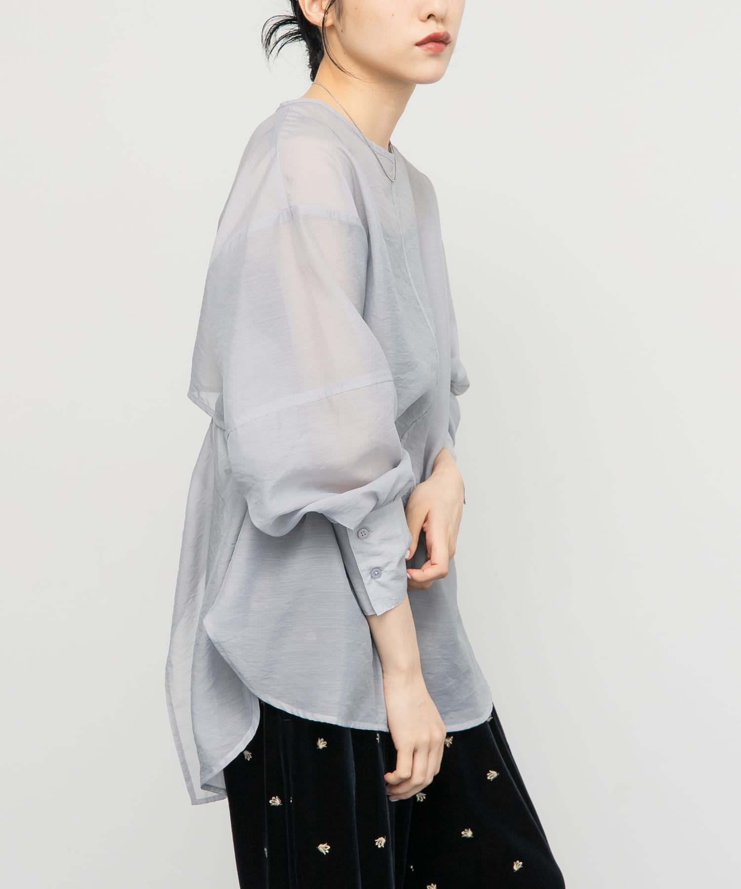 身長：160cm サイズ：one