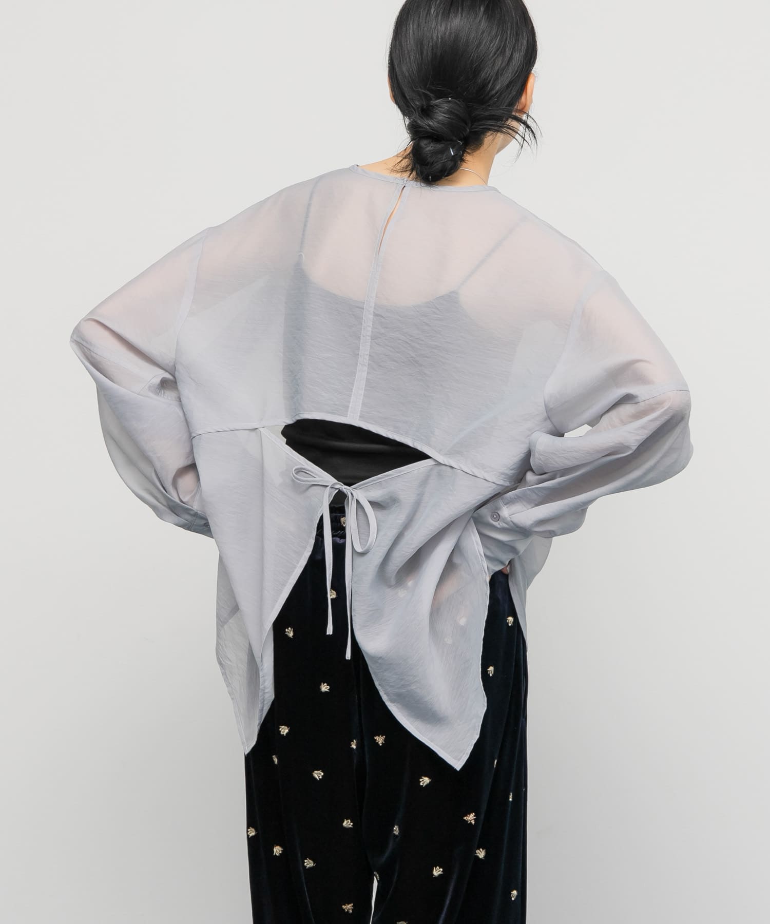 身長：160cm サイズ：one