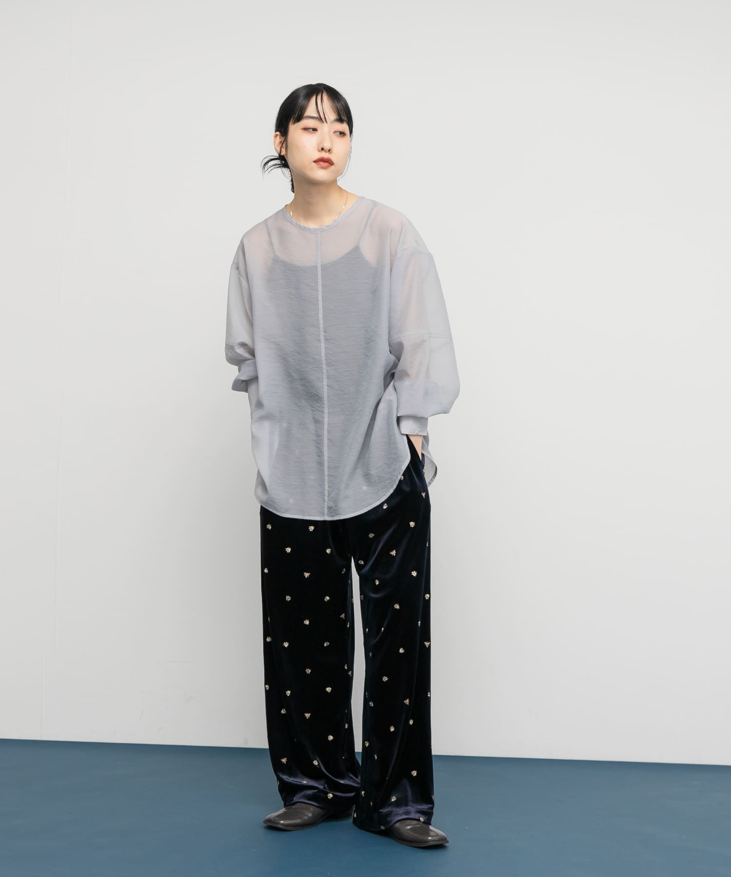 身長：160cm サイズ：one