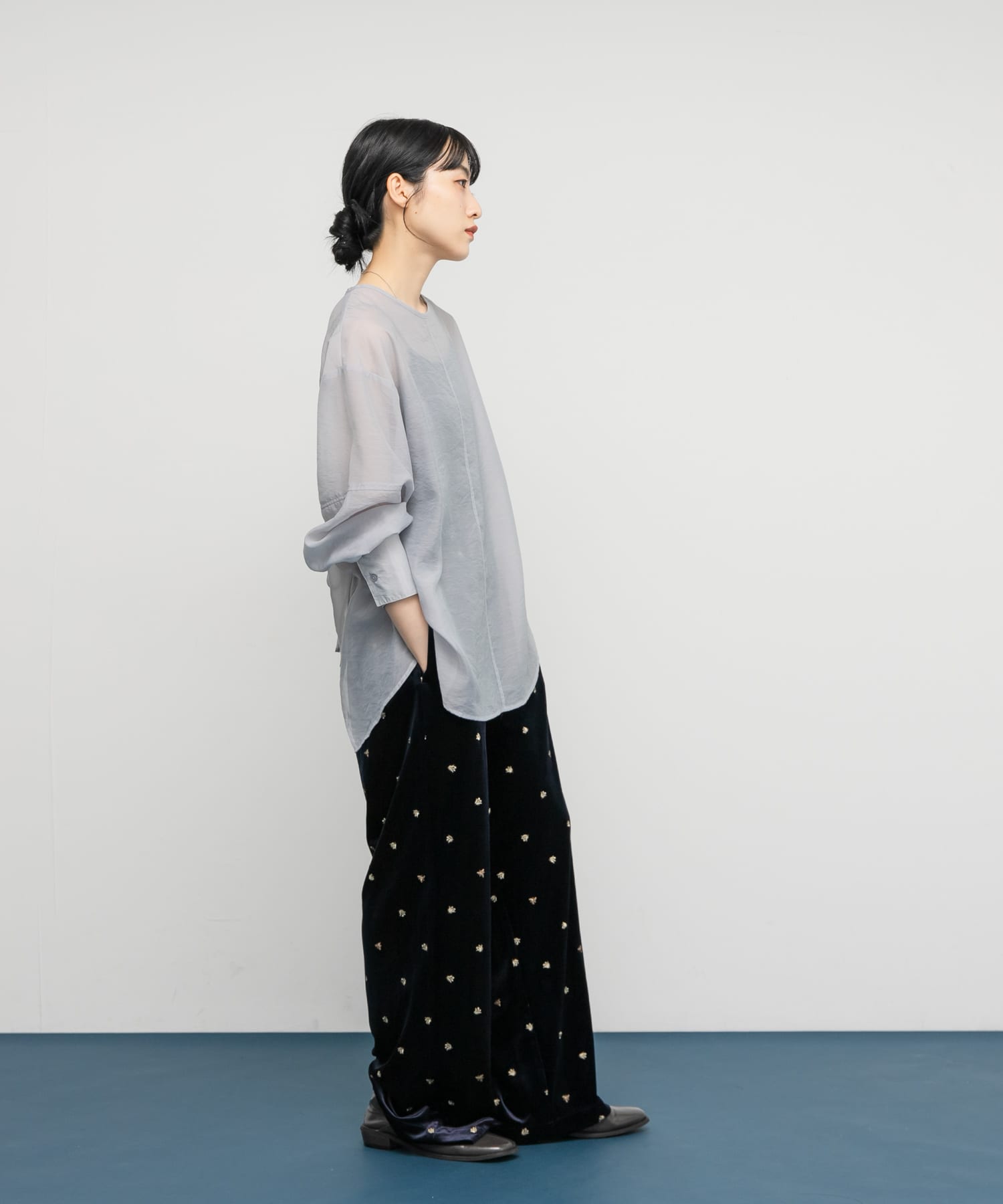 身長：160cm サイズ：one