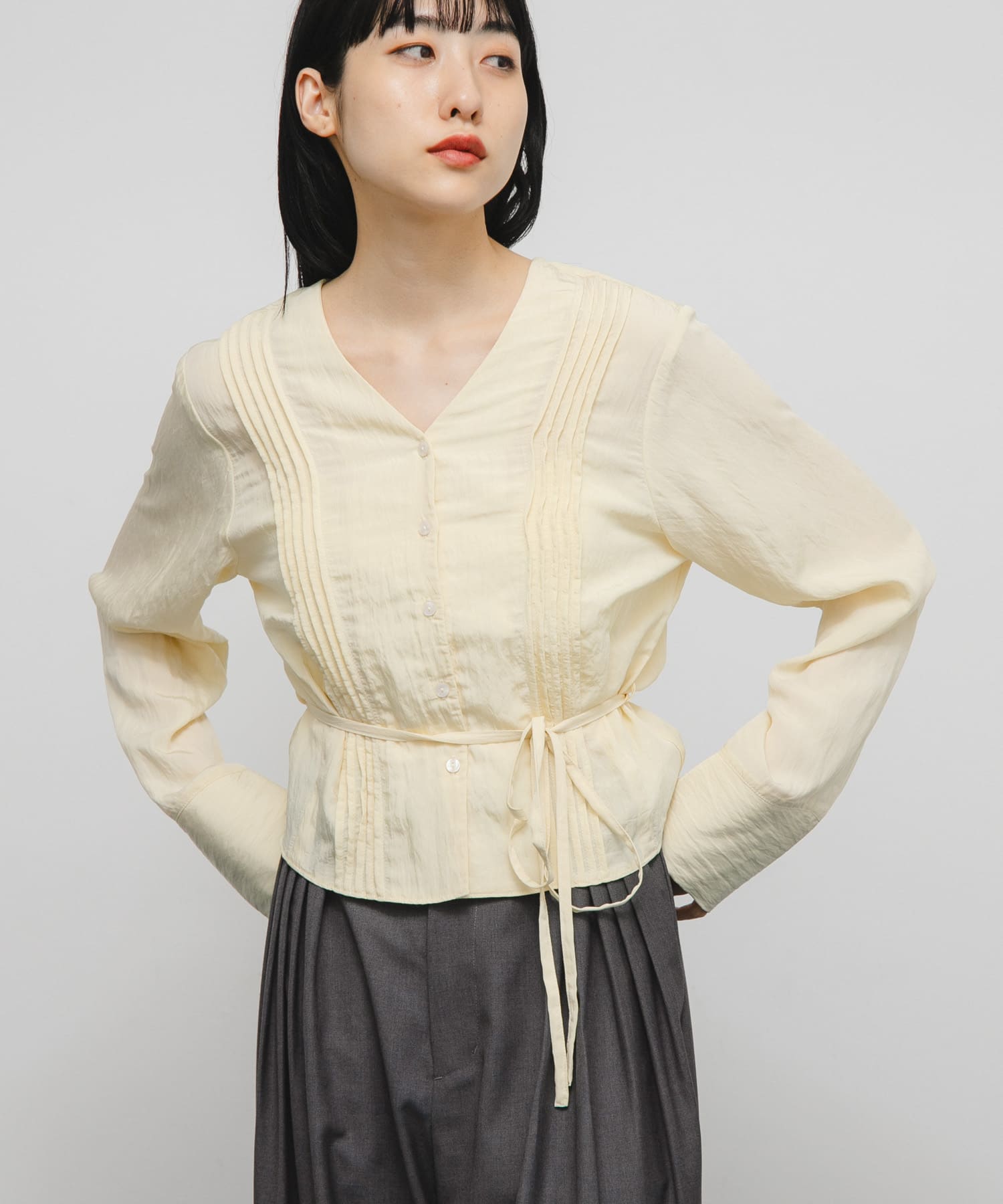 身長：160cm サイズ：one