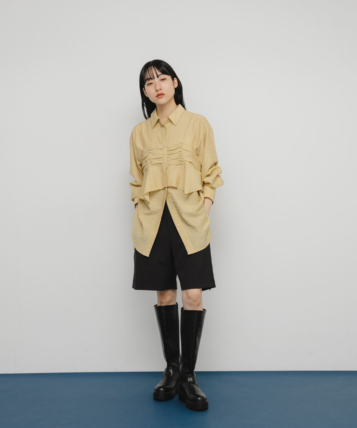 身長：160cm サイズ：one