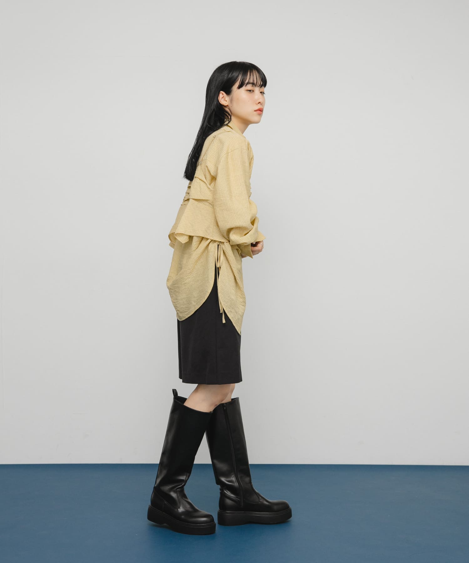 身長：160cm サイズ：one