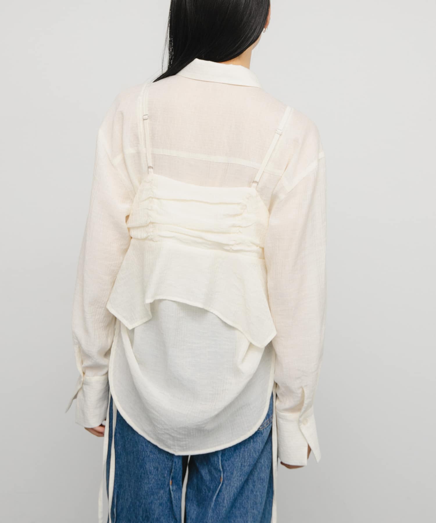 身長：160cm サイズ：one