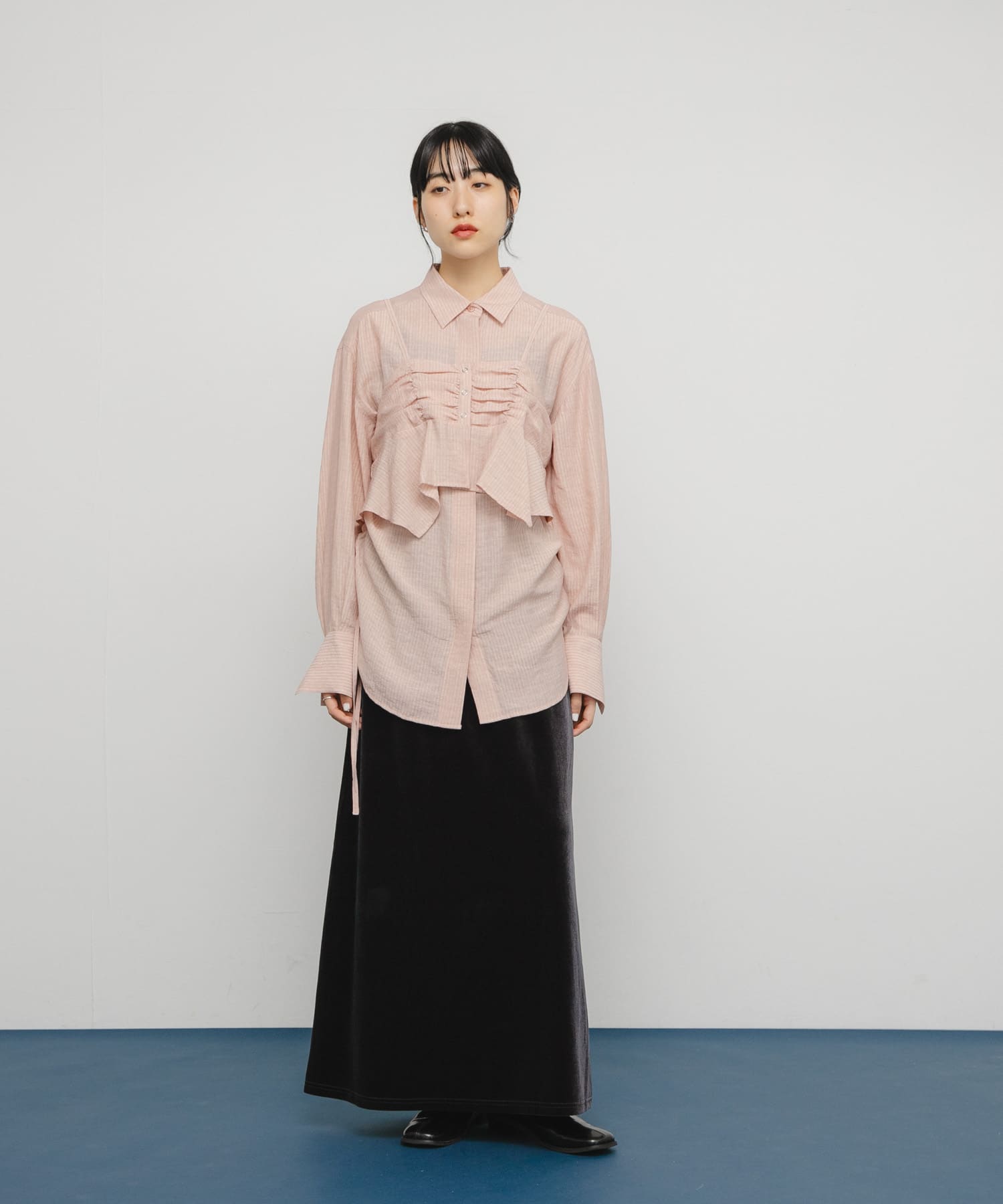 身長：160cm サイズ：one