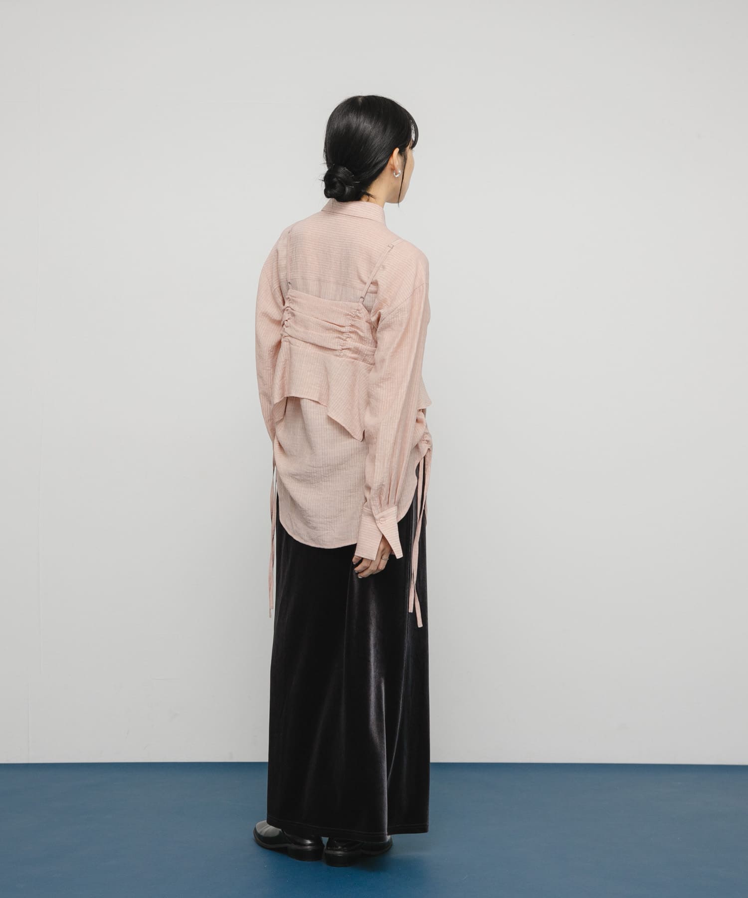 身長：160cm サイズ：one