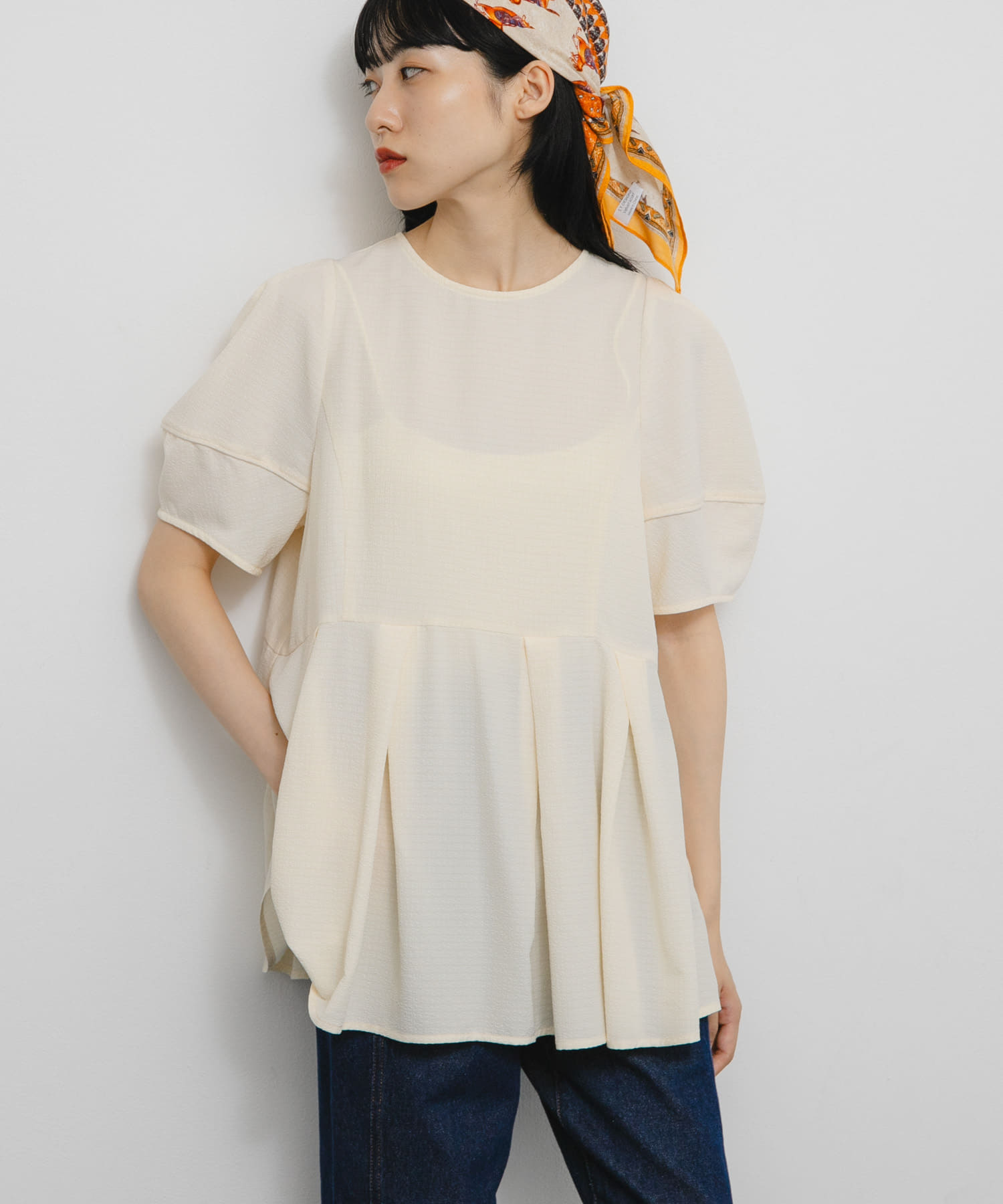 身長：160cm サイズ：one