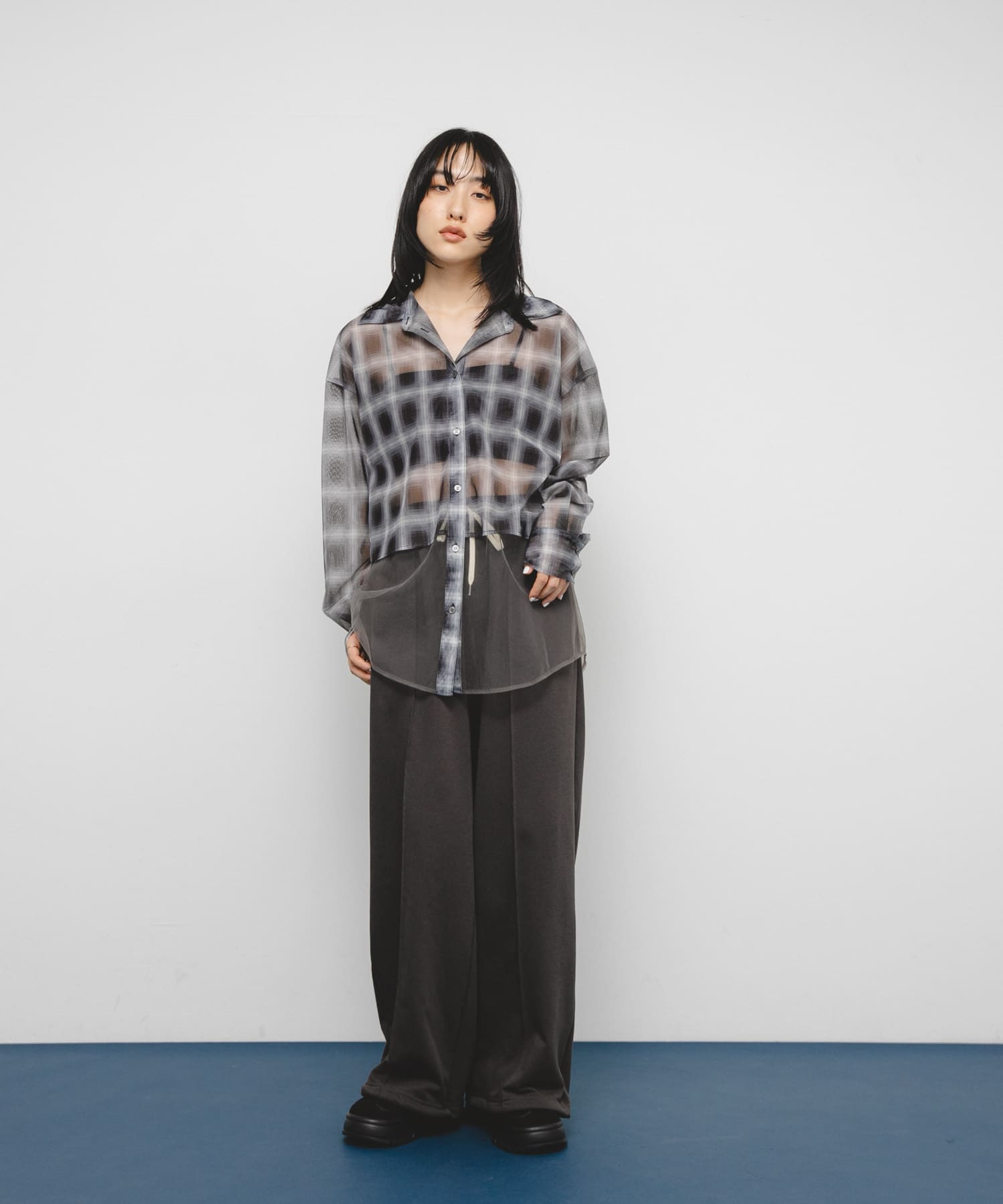 身長：160cm サイズ：one