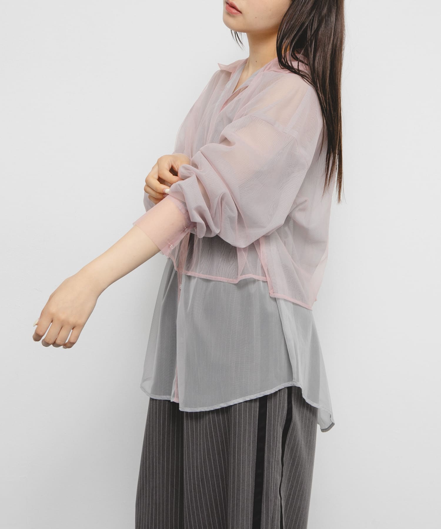身長：153cm サイズ：one