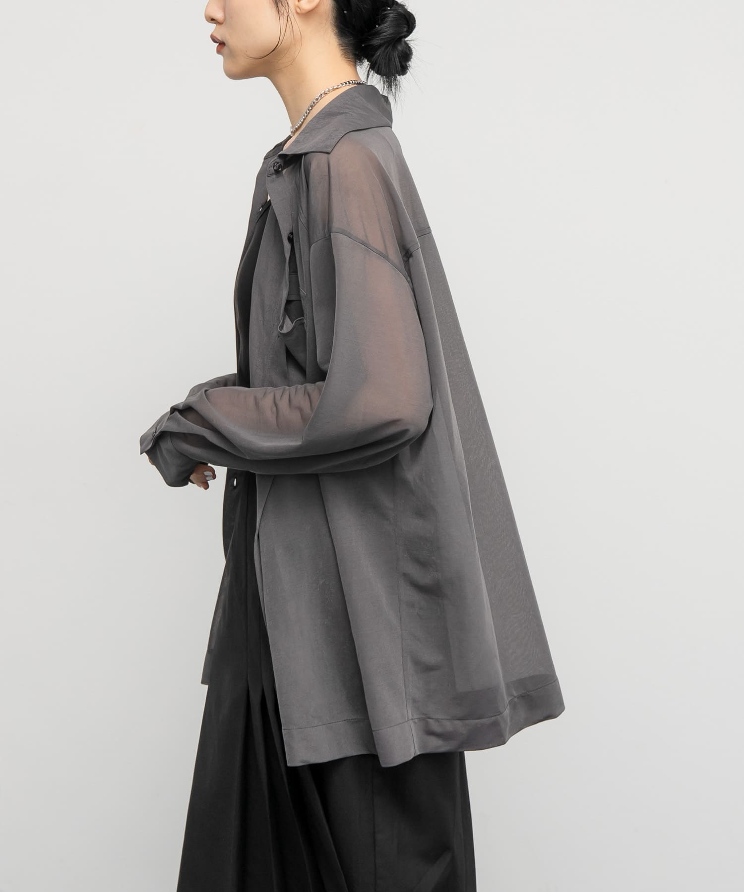 身長：160cm サイズ：one
