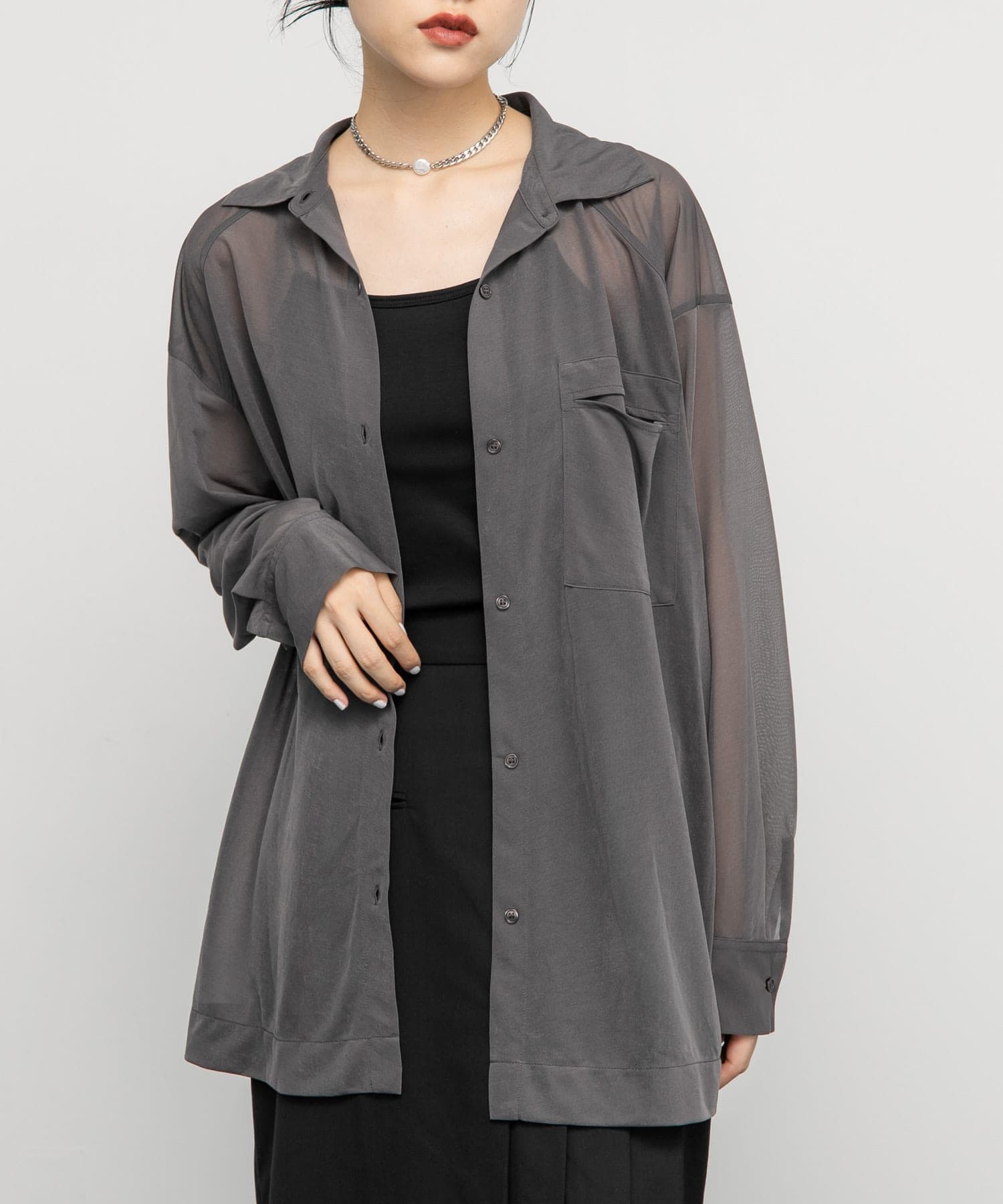 身長：160cm サイズ：one