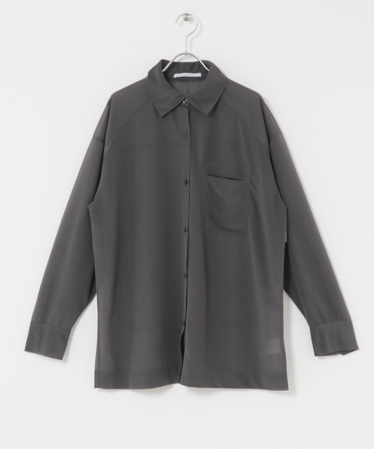 シアールーズシャツ CHARCOAL one