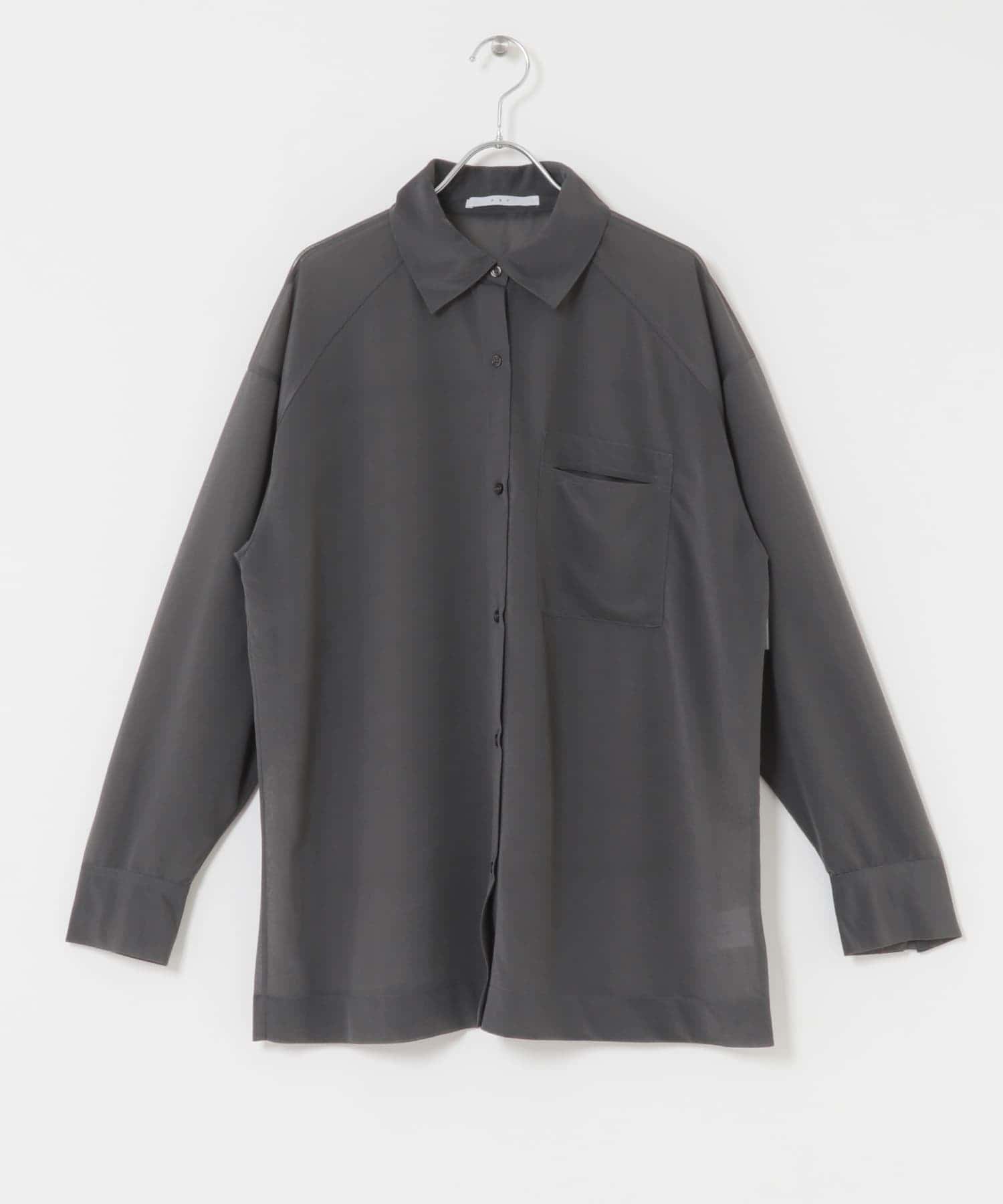 シアールーズシャツ CHARCOAL one