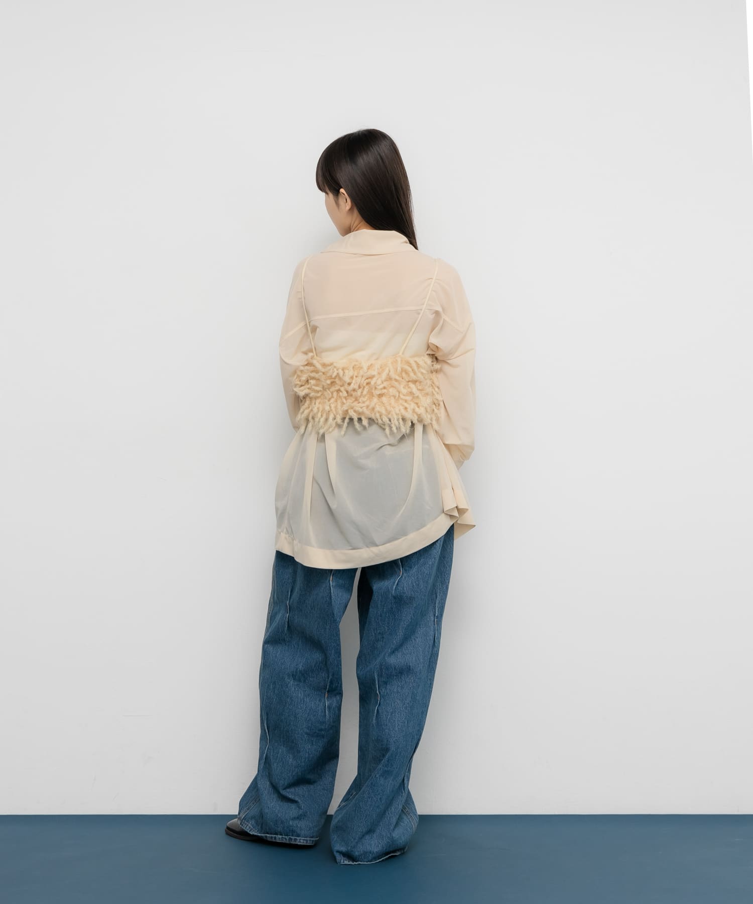 身長：153cm サイズ：one