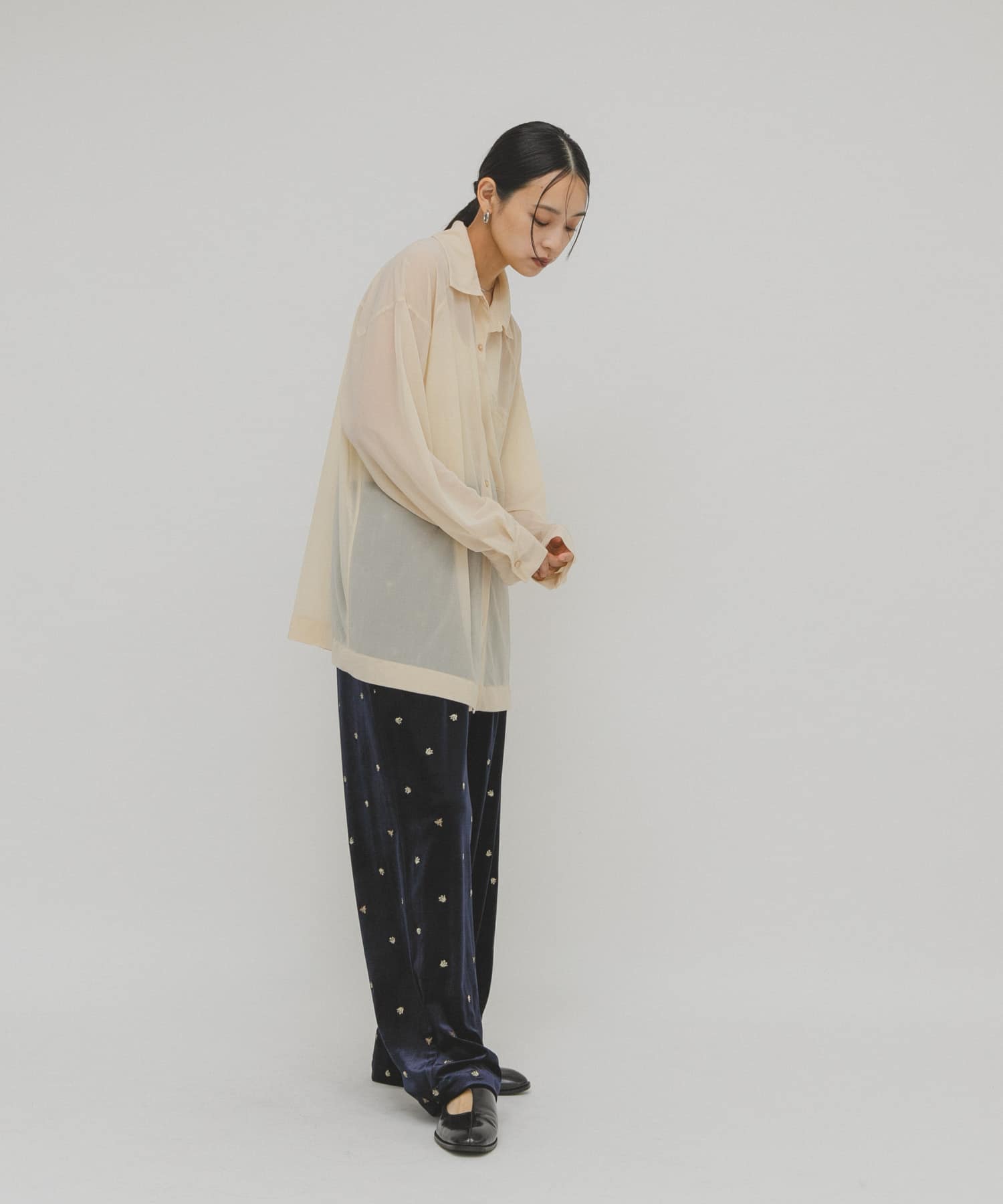 身長：163cm サイズ：one