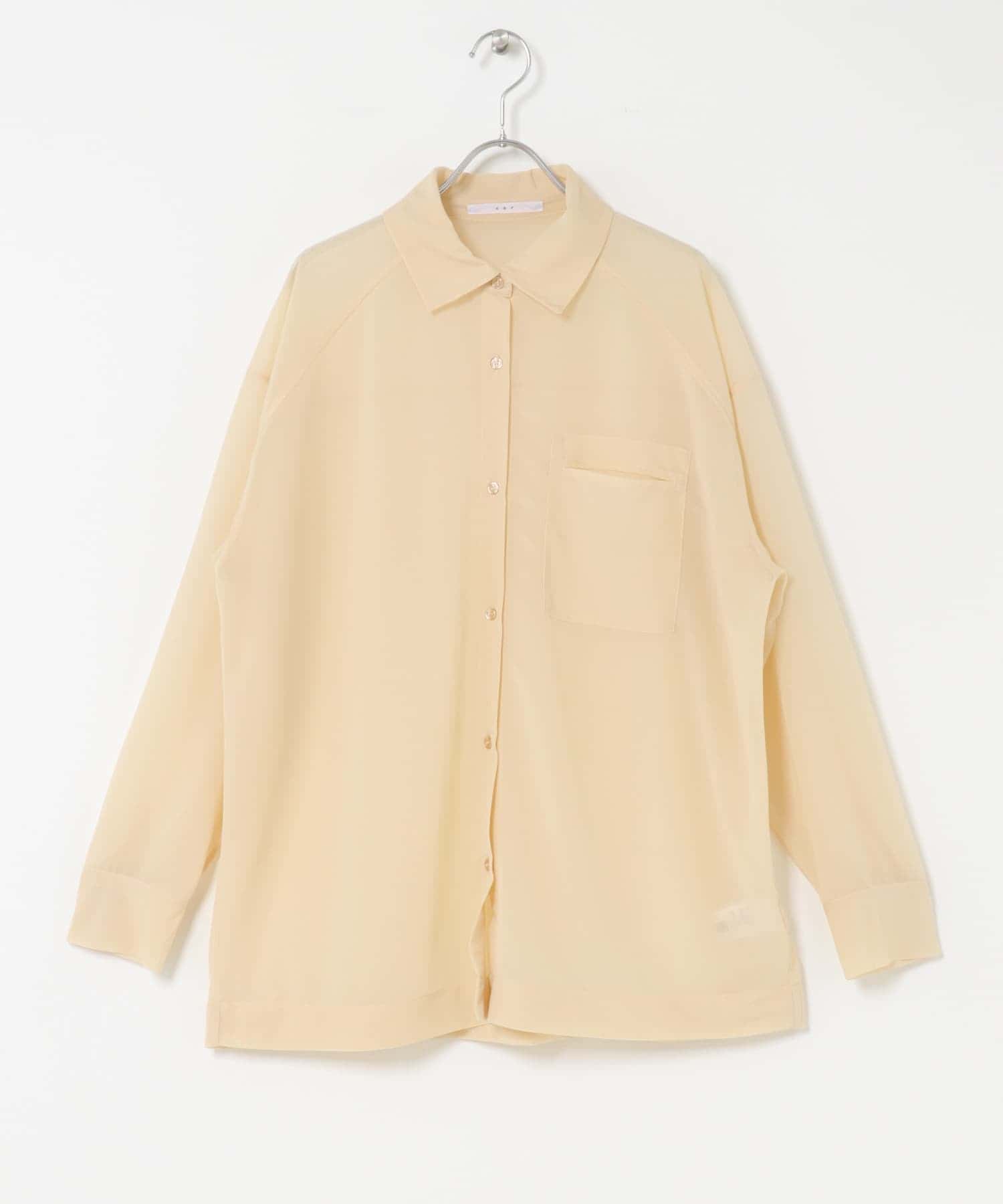 シアールーズシャツ BEIGE one