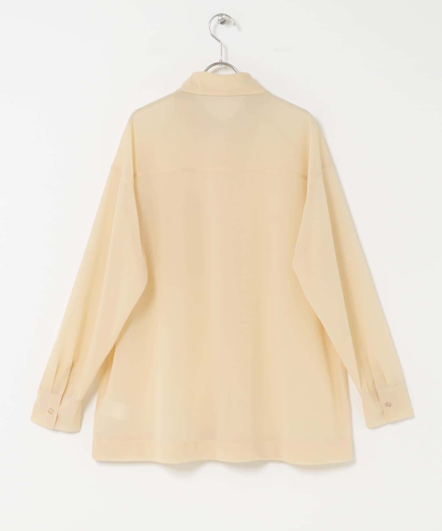 シアールーズシャツ BEIGE one