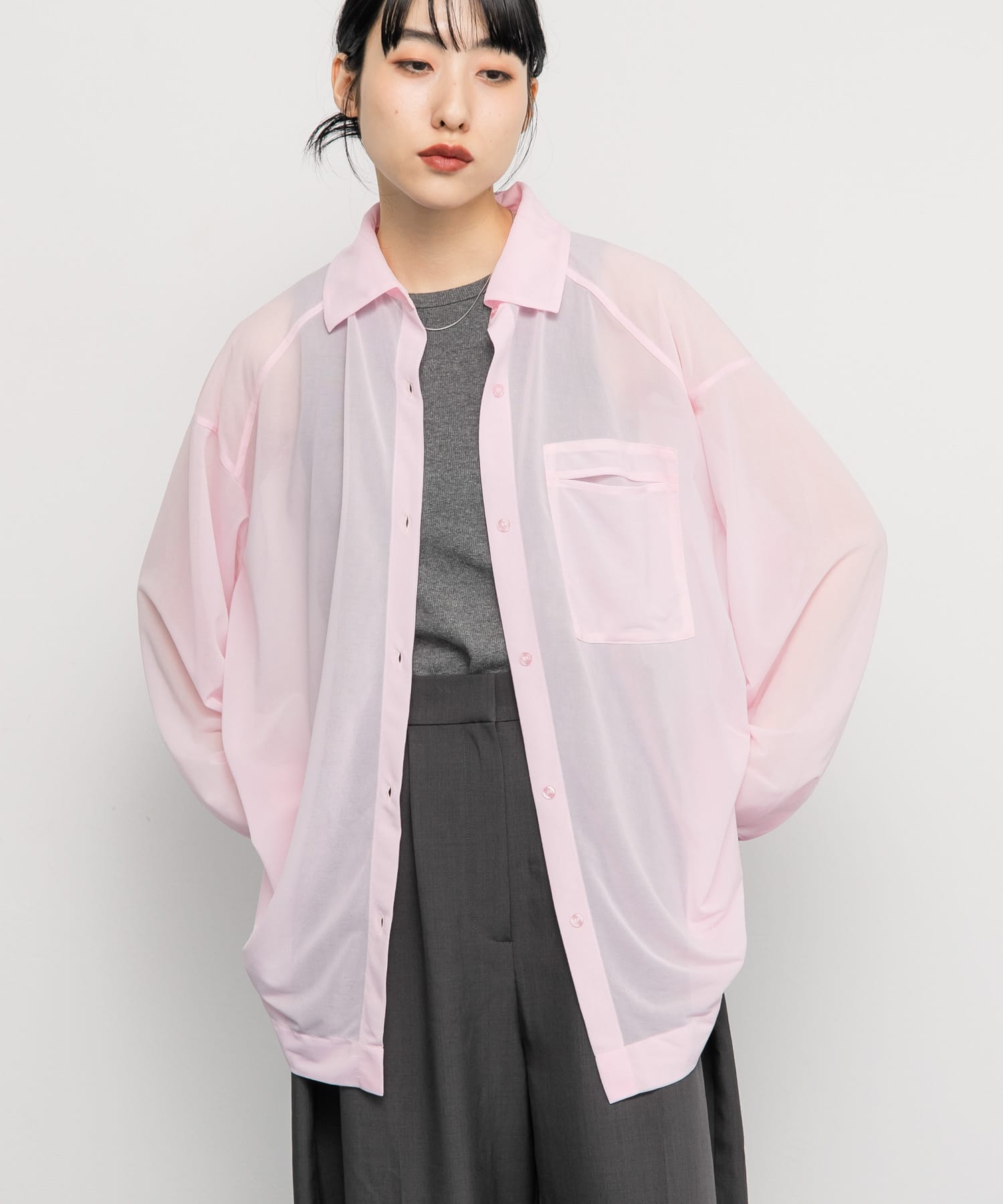 身長：160cm サイズ：one