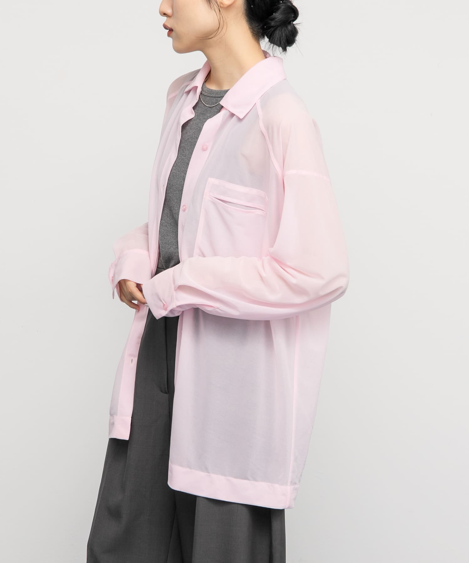 身長：160cm サイズ：one