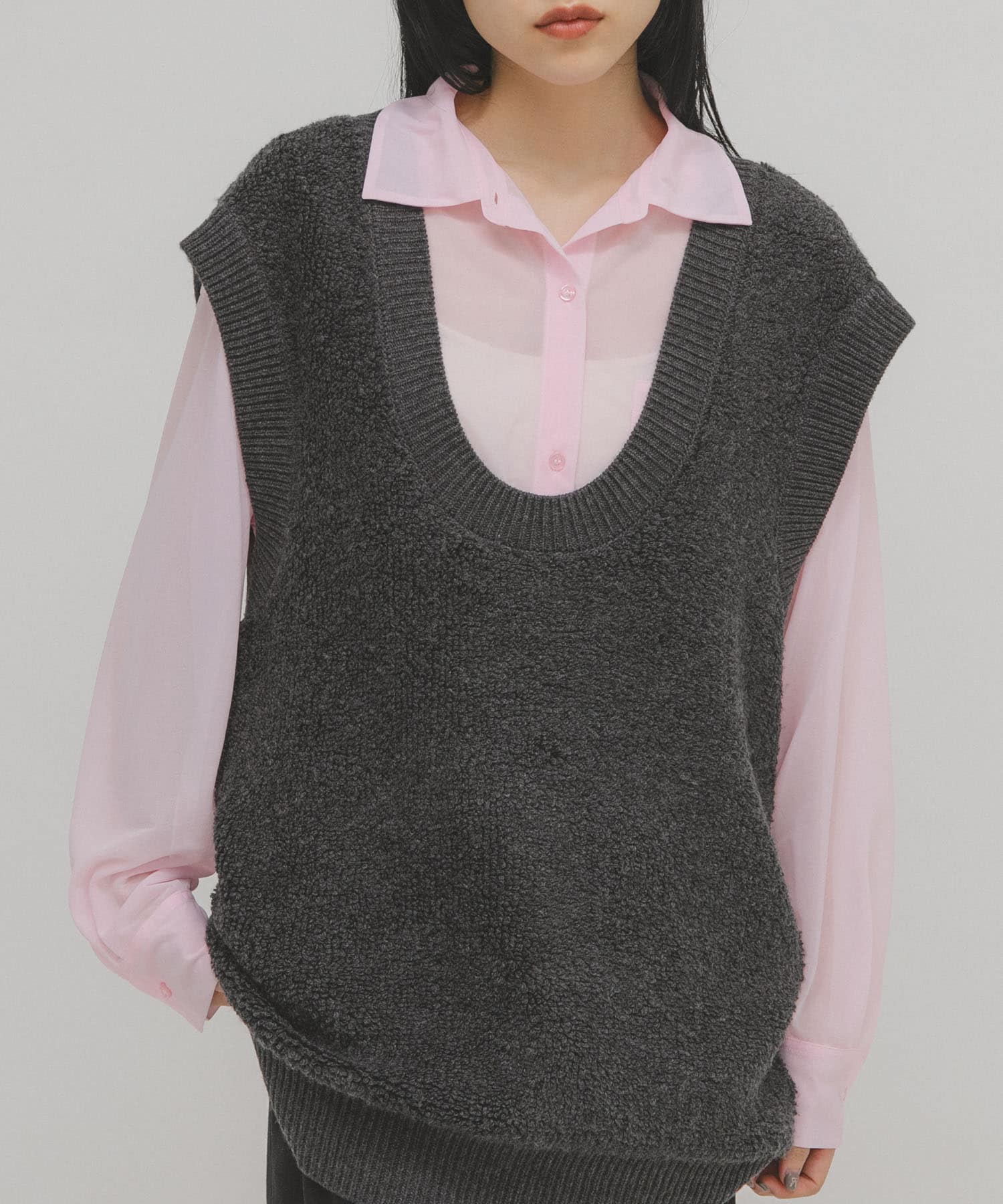 身長：160cm サイズ：one